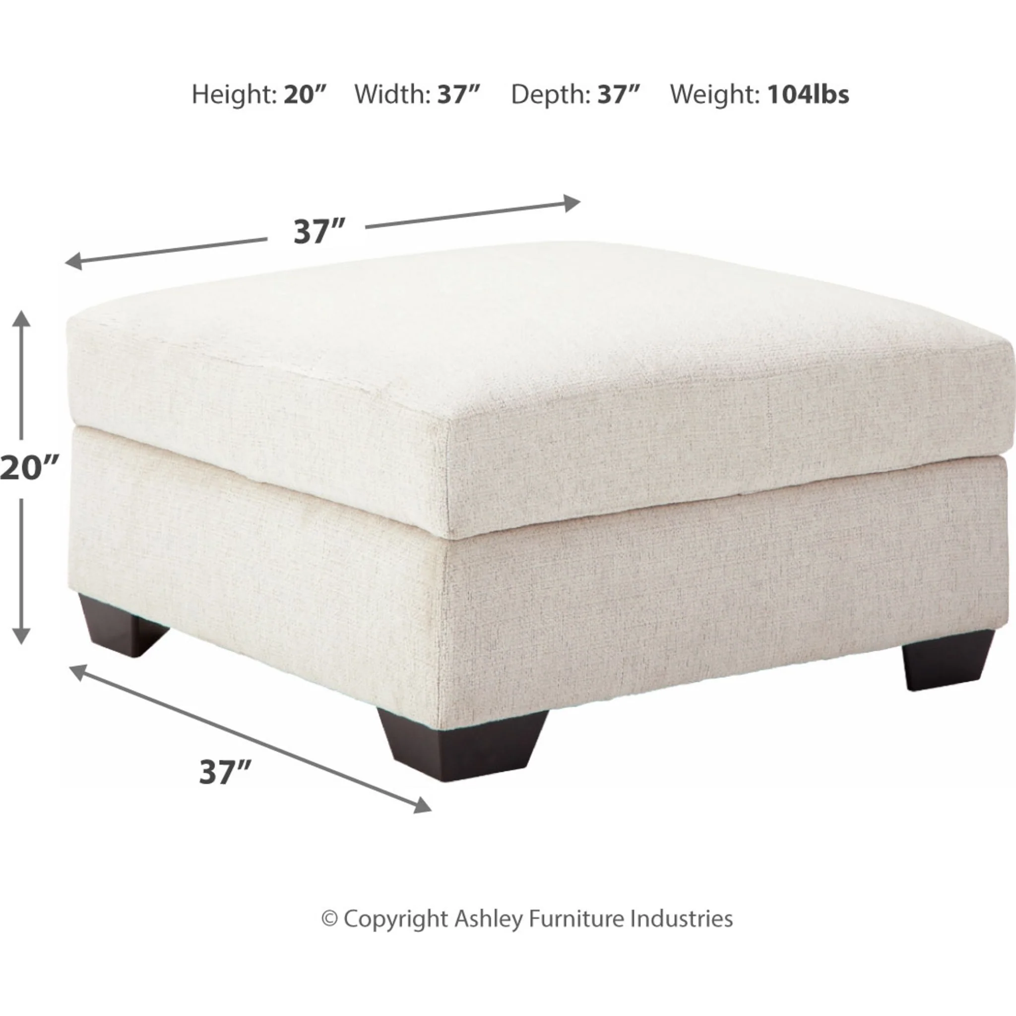 Cambri-Exclusive Ottoman with Storage - Image 4