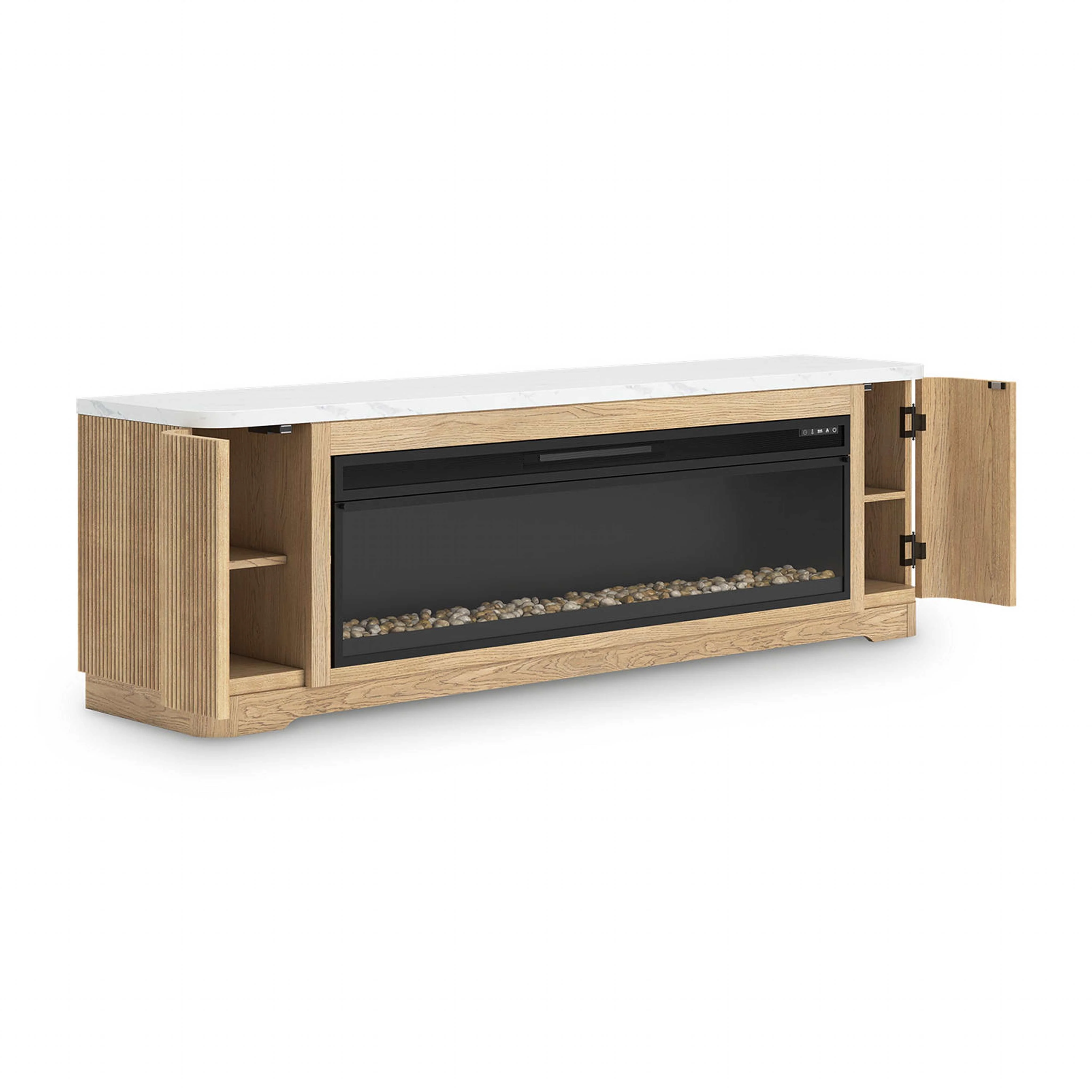 Camdill TV Stand with Fireplace - Image 8