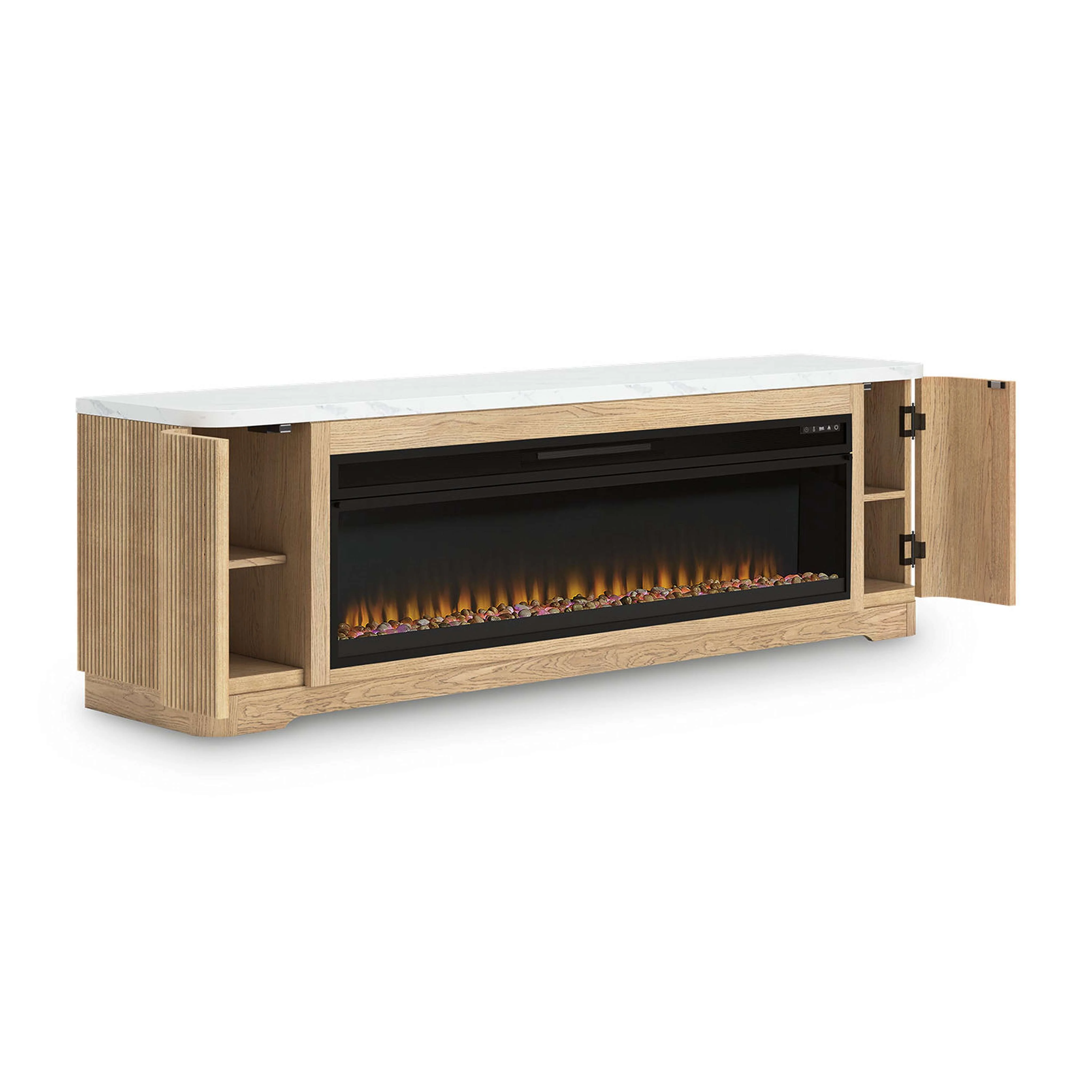 Camdill TV Stand with Fireplace - Image 9