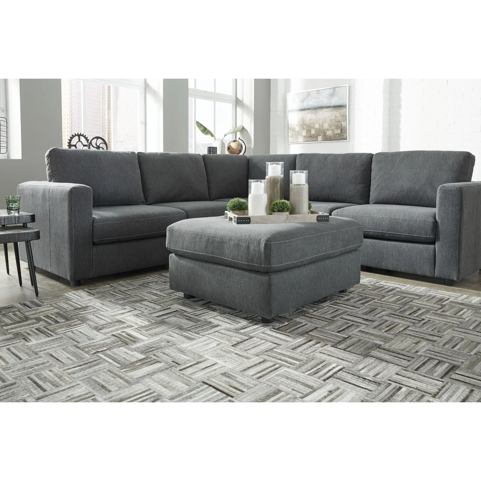Candela Oversized Accent Ottoman - Image 4