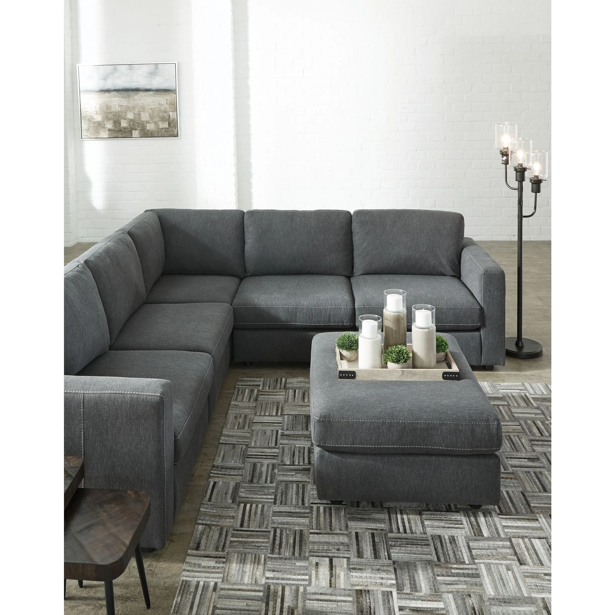 Candela Oversized Accent Ottoman - Image 5
