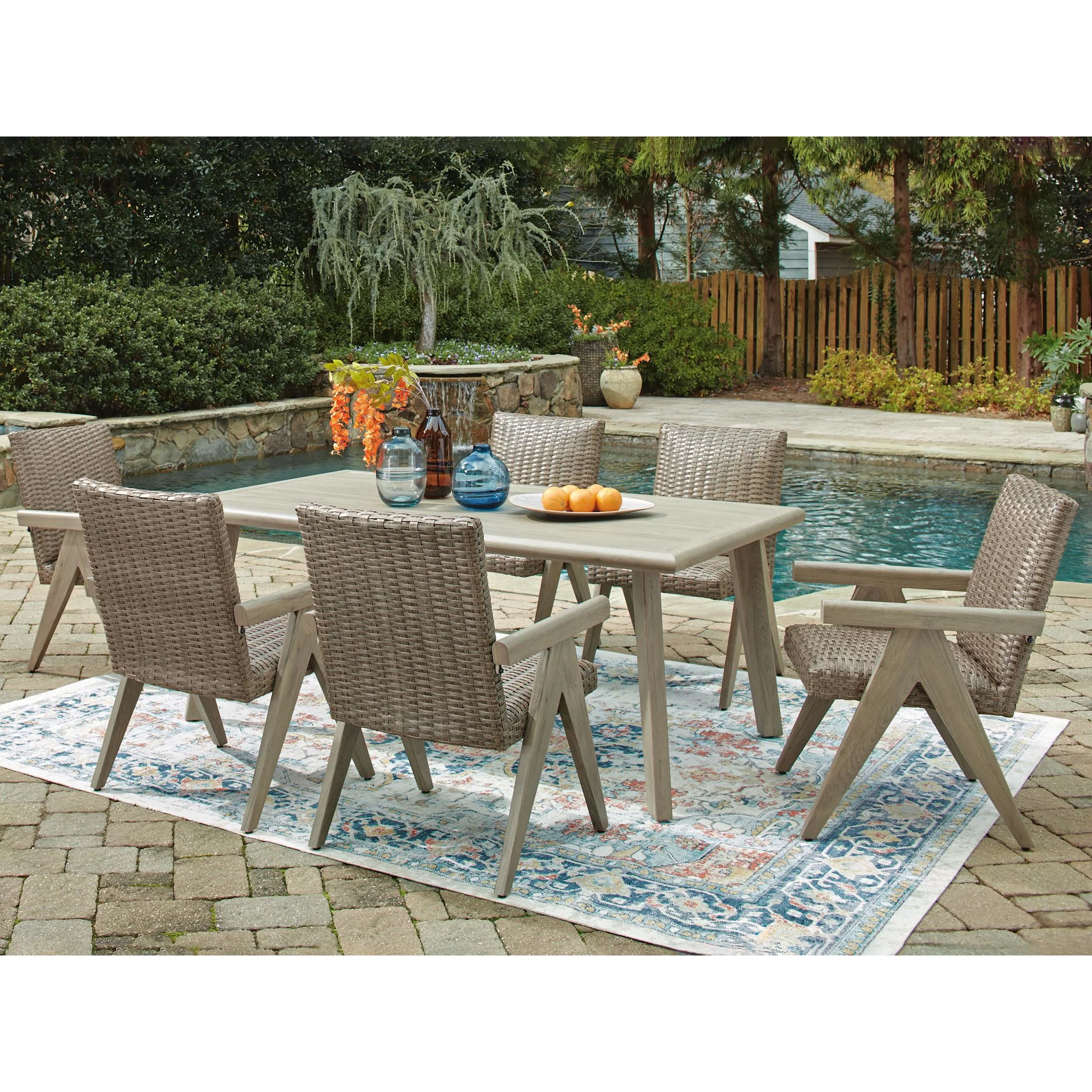 Carisbo Outdoor Dining Set - Image 22