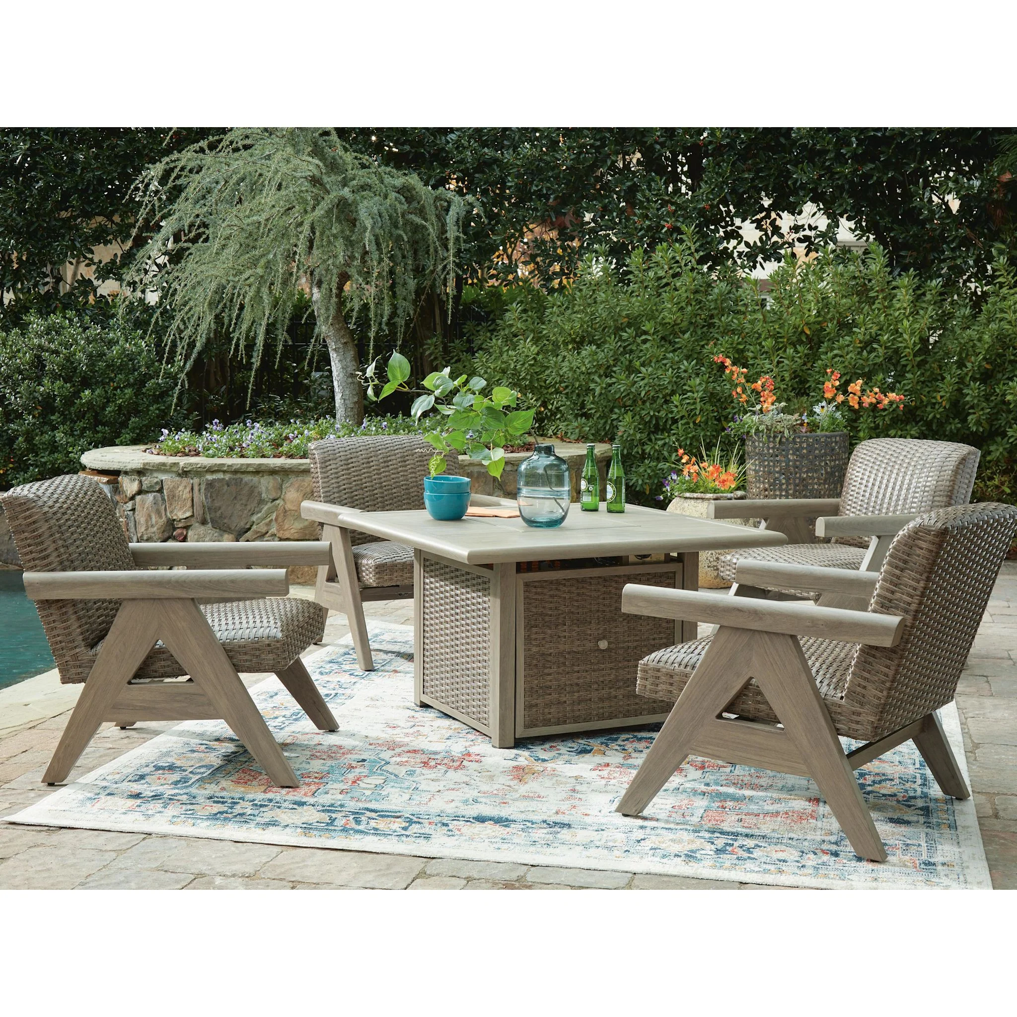 Carisbo 5 Piece Outdoor Seating - Image 19