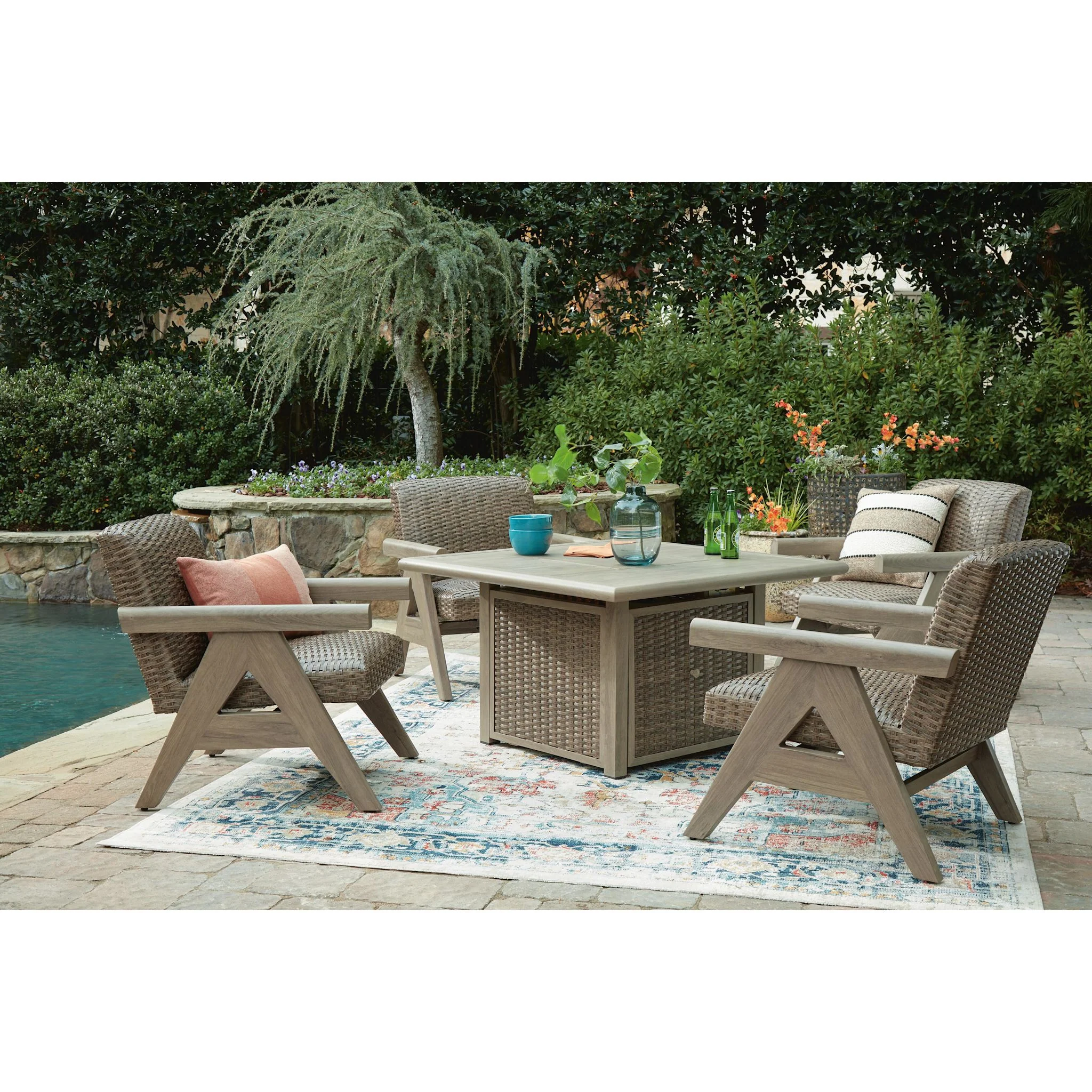 Carisbo 5 Piece Outdoor Seating - Image 20