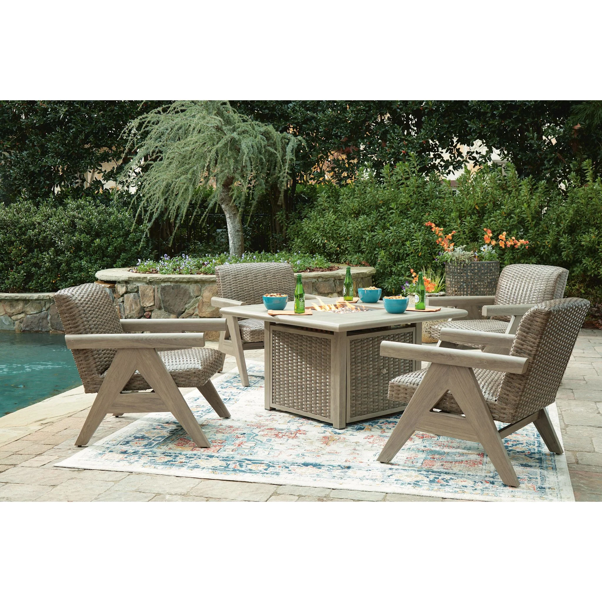 Carisbo 5 Piece Outdoor Seating - Image 22