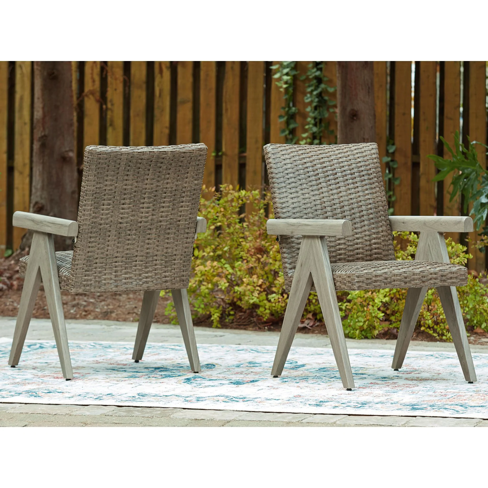 Carisbo Outdoor Arm Chair (Set of 2) - Image 3