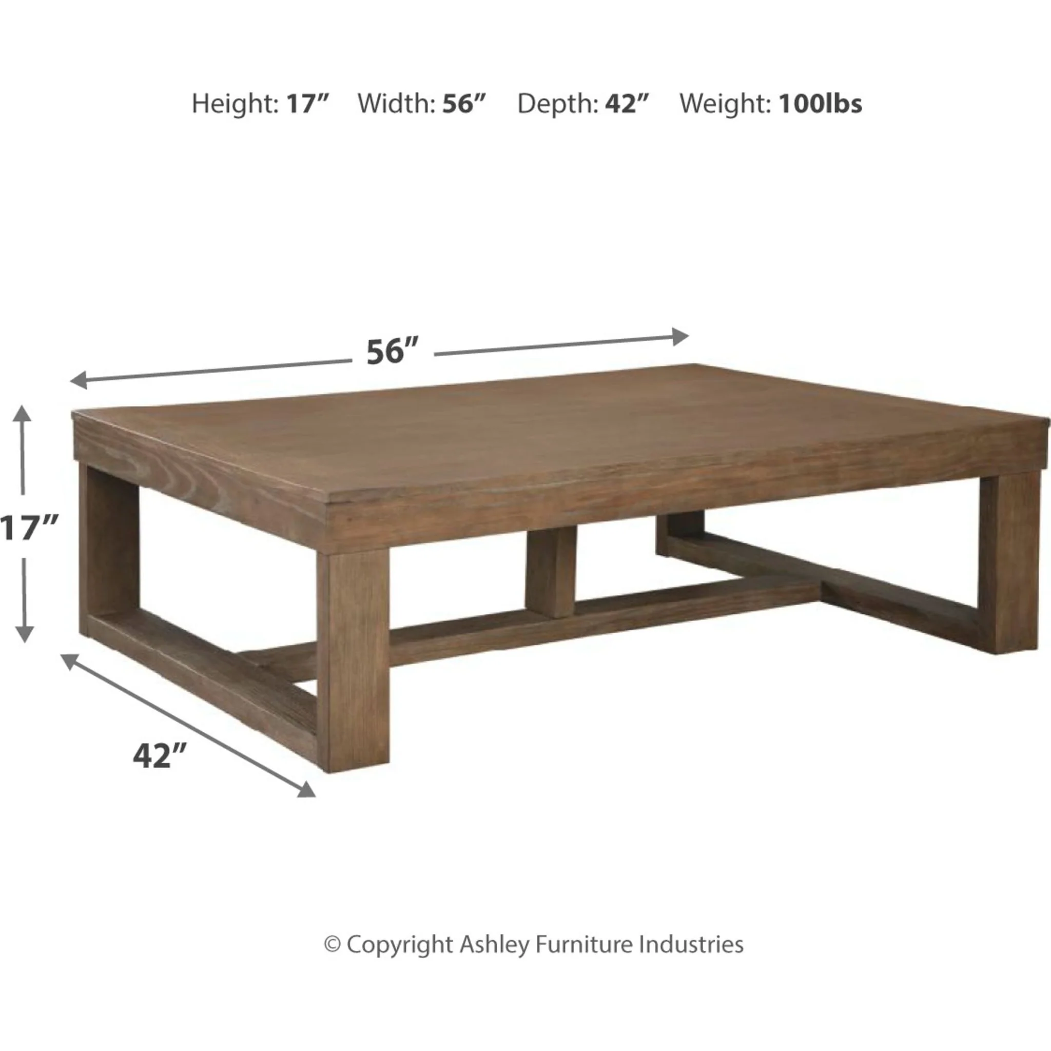 Cariton Rectangle Coffee Table - Image 6
