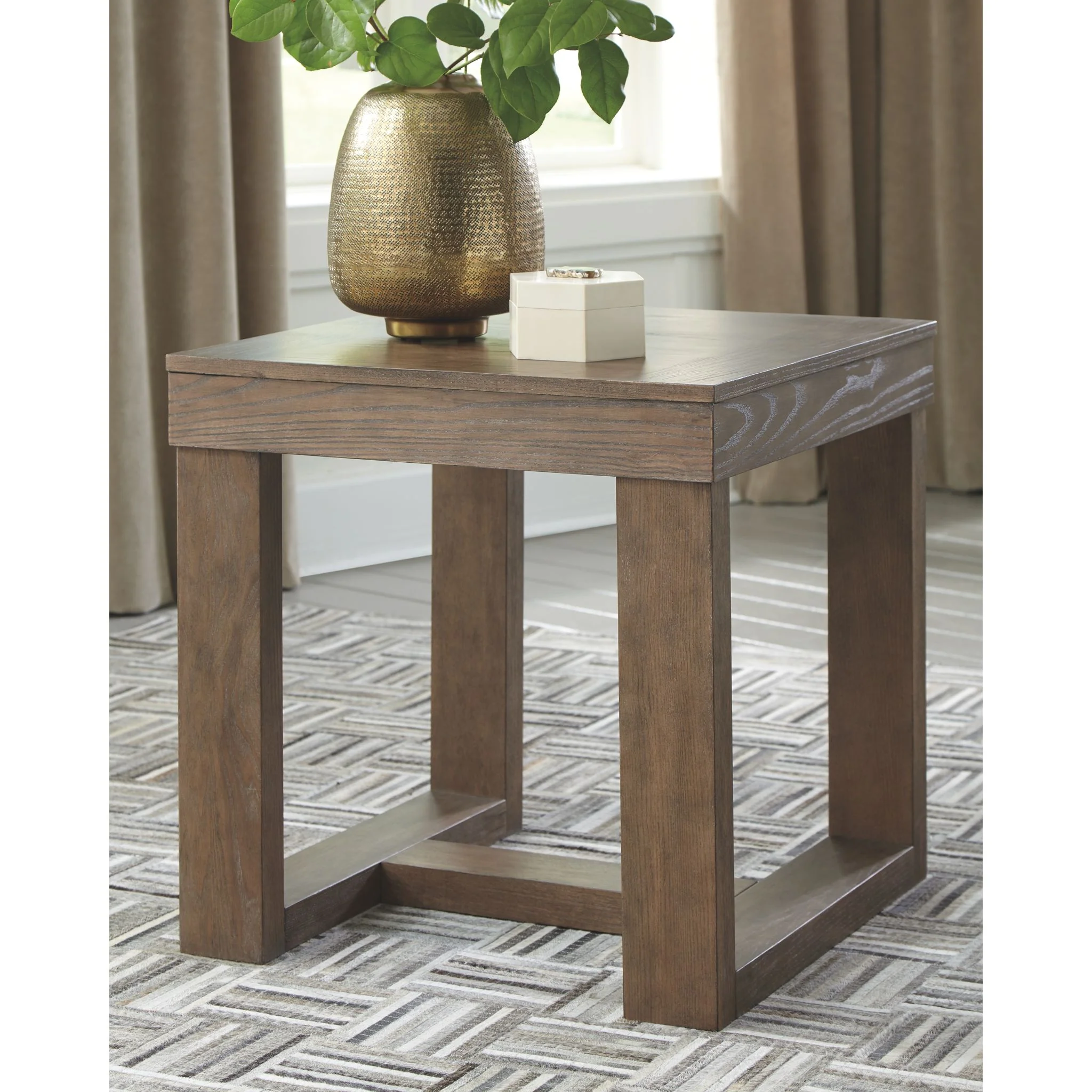 Cariton Square End Table - Image 2