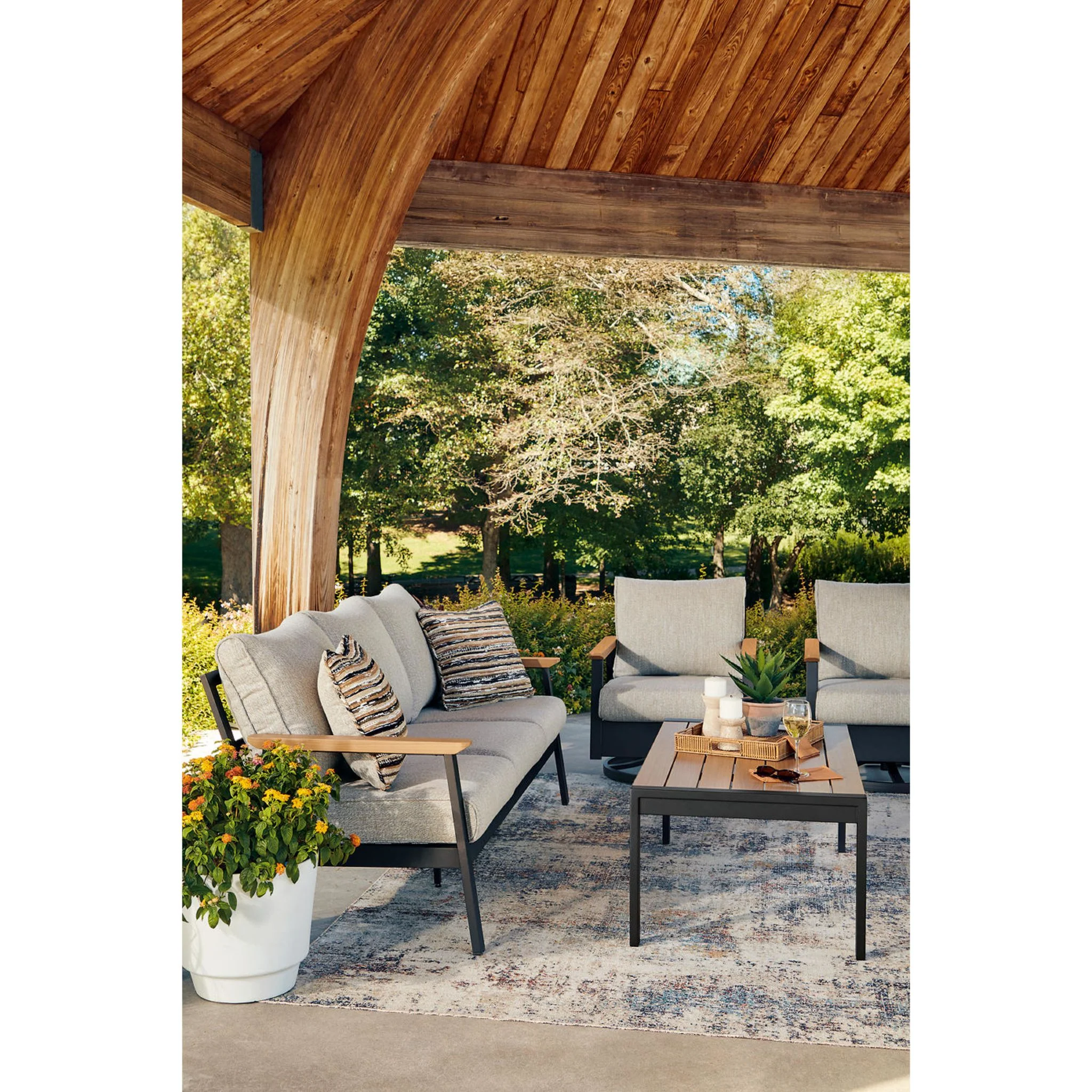 Carlsbad Beach 4 Piece Outdoor Seating - Image 5