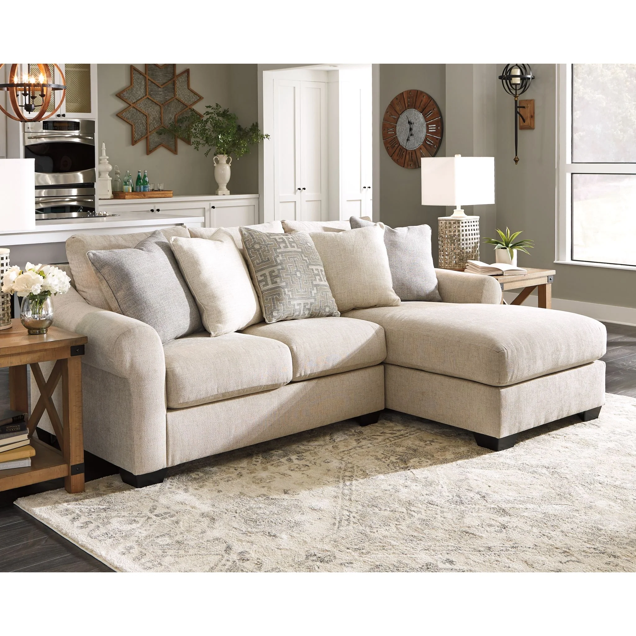 Carnaby-Exclusive 2 Piece Sectional with Chaise - Image 2
