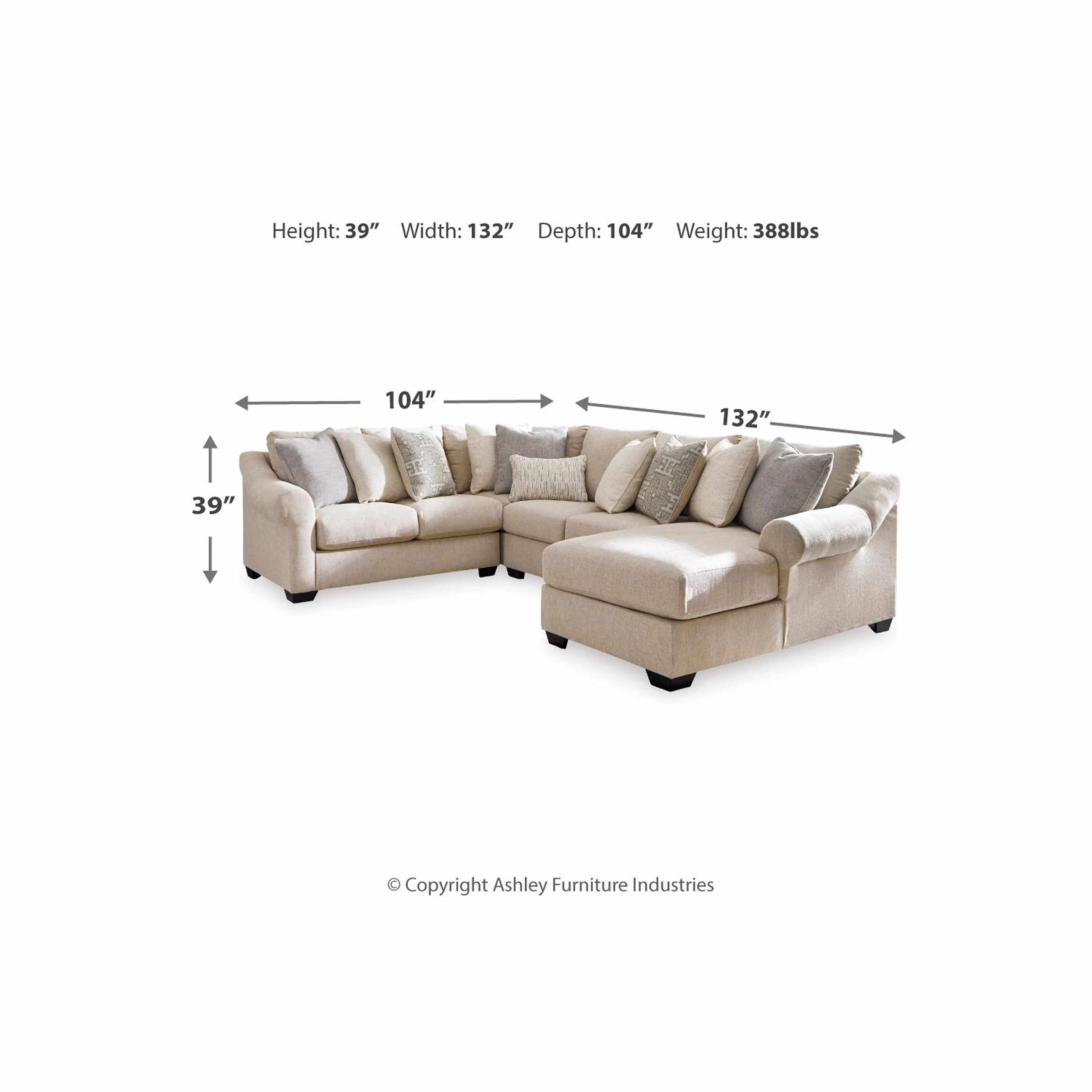 Carnaby-Exclusive 4 Piece Sectional - Image 14