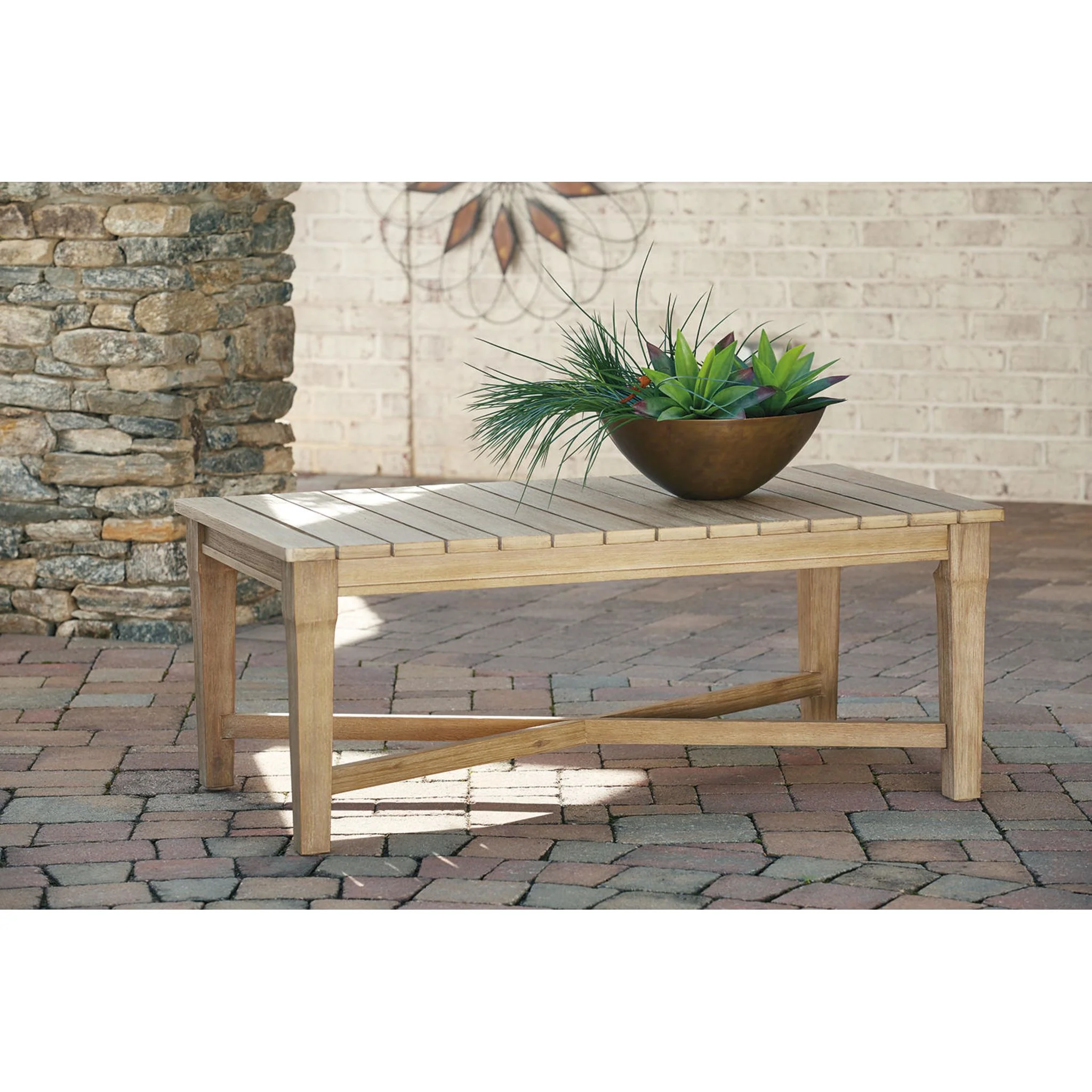 Carter Hall Outdoor Coffee Table - Image 2