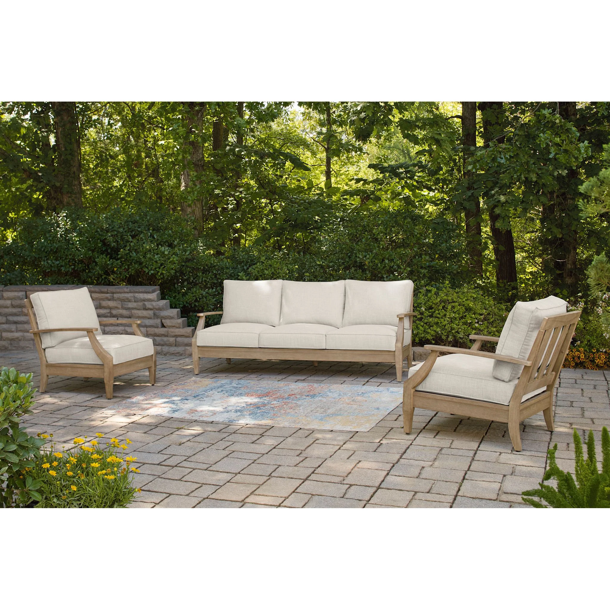 Carter Hall Outdoor Sofa with Cushion - Image 8