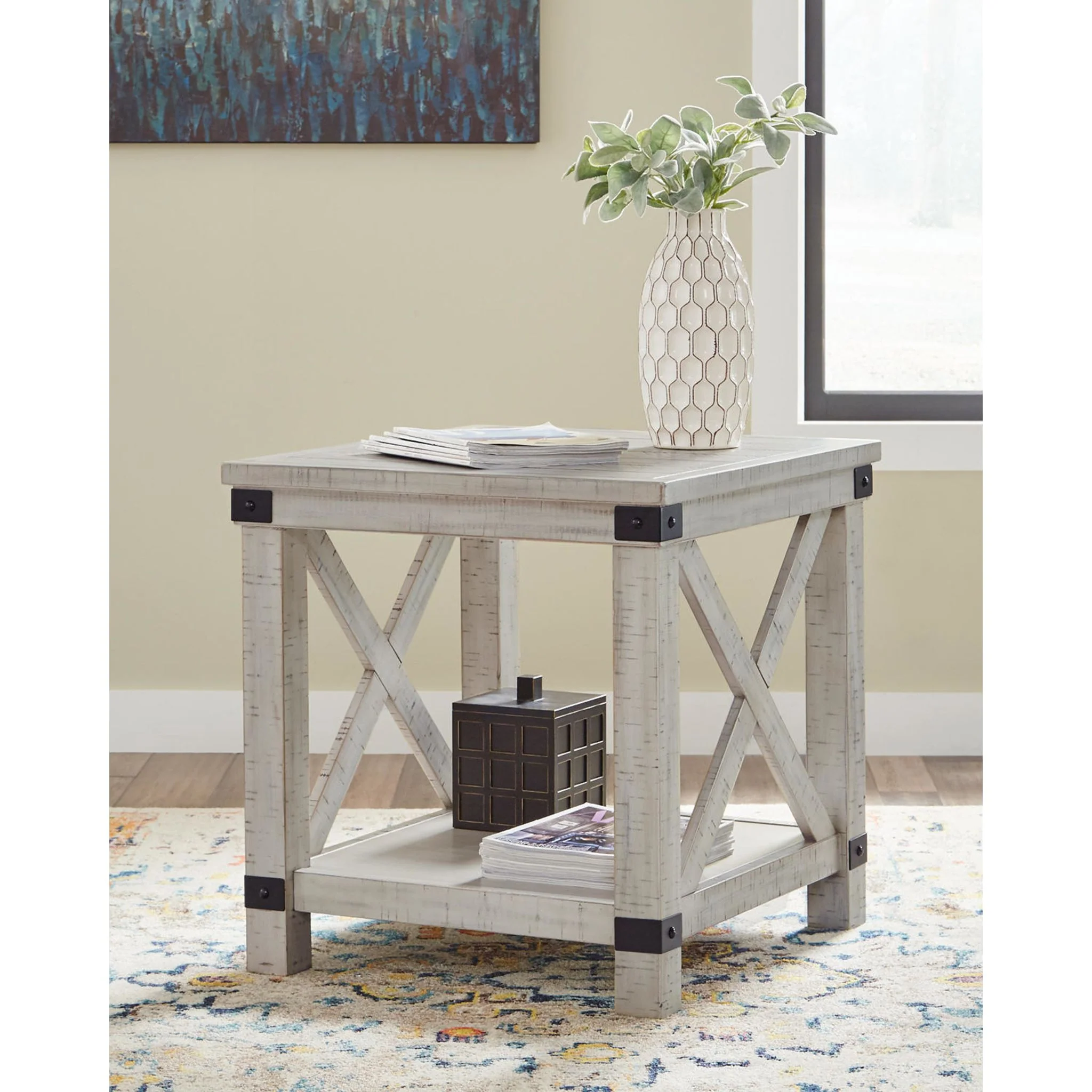 Carynhurst Rectangle End Table - Image 8