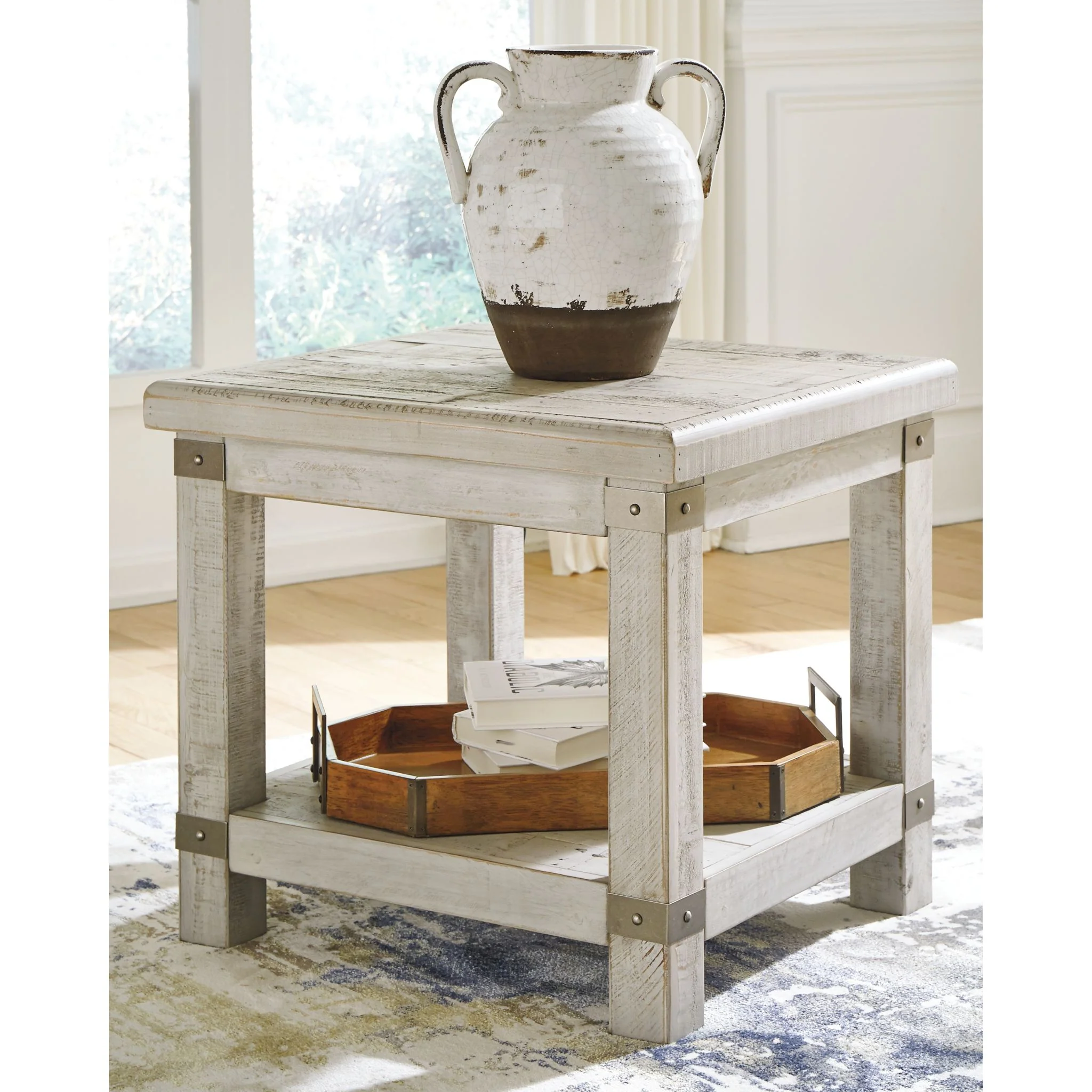 Carynhurst Rectangle End Table - Image 2