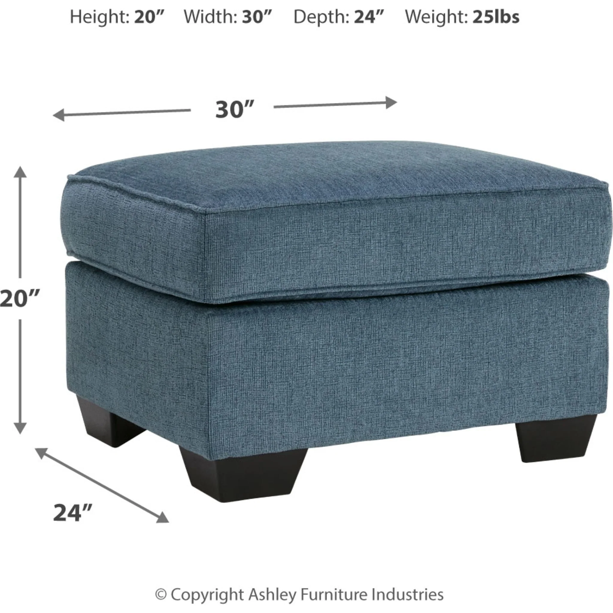 Cashton Ottoman - Image 7