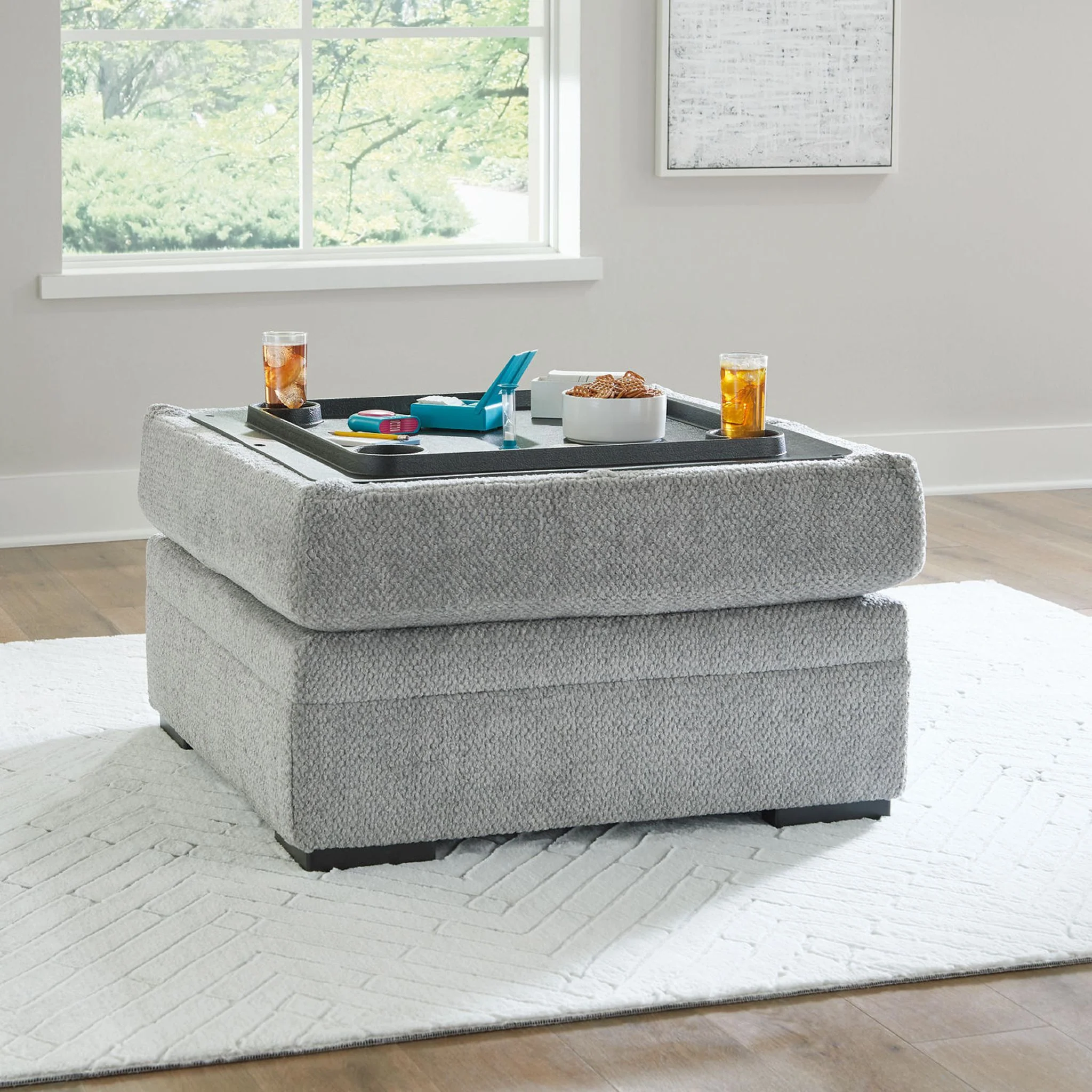Casselbury Ottoman with Storage - Image 9