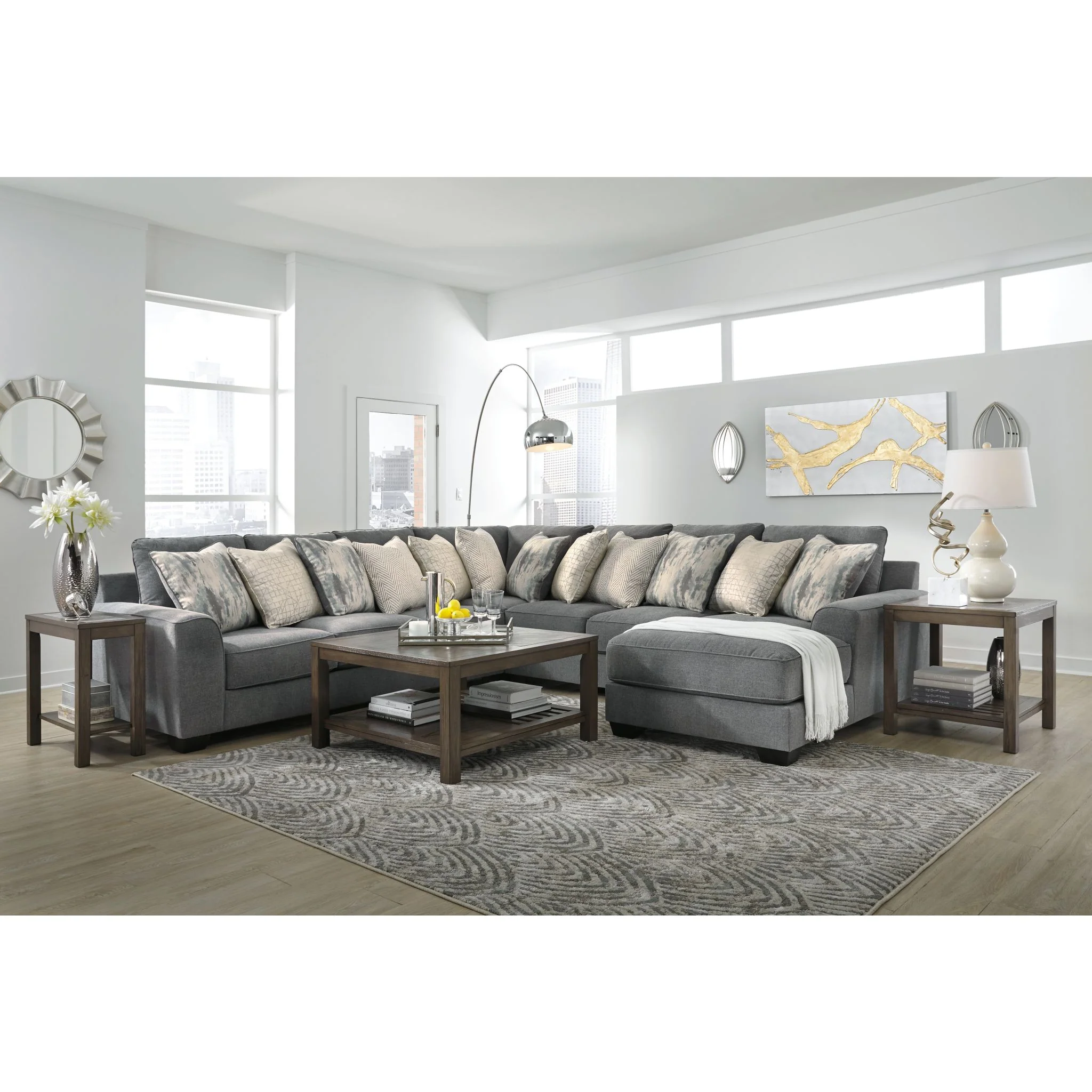 Castano-Exclusive 4 Piece Sectional - Image 9