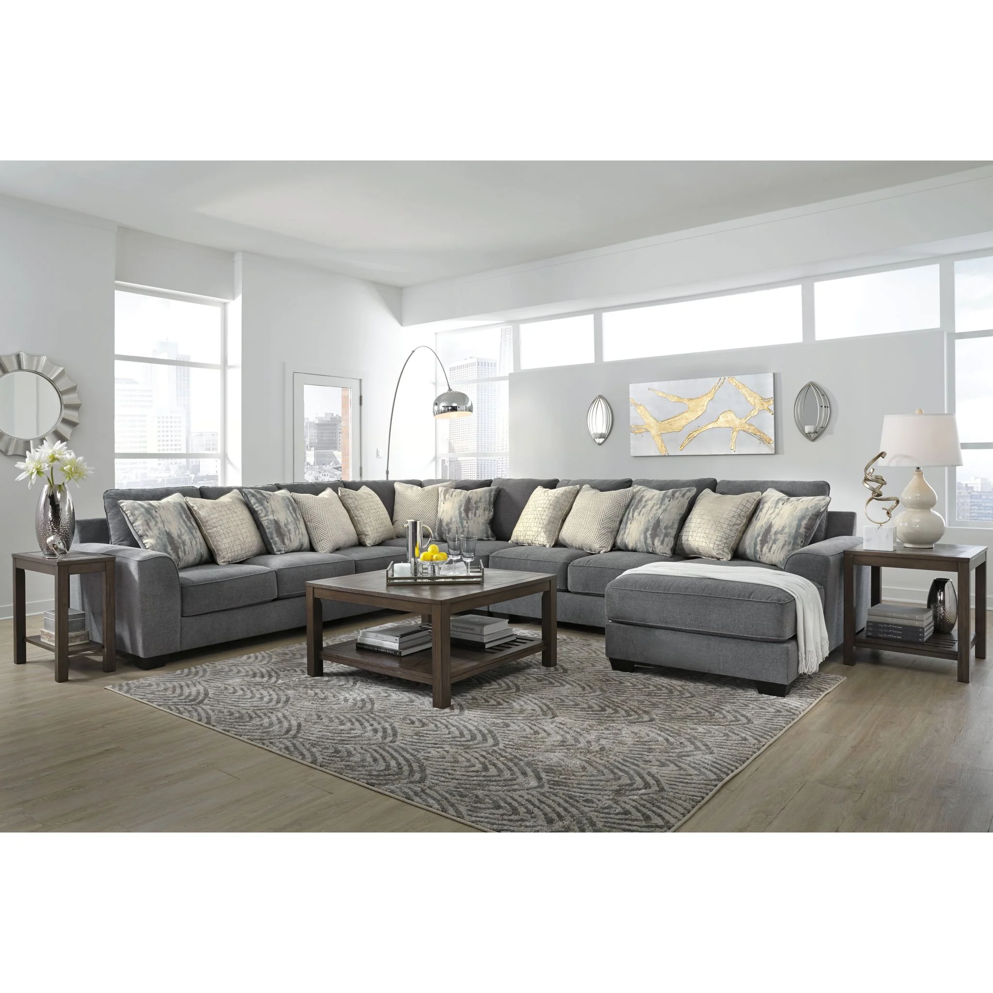 Castano-Exclusive 5 Piece Sectional - Image 10