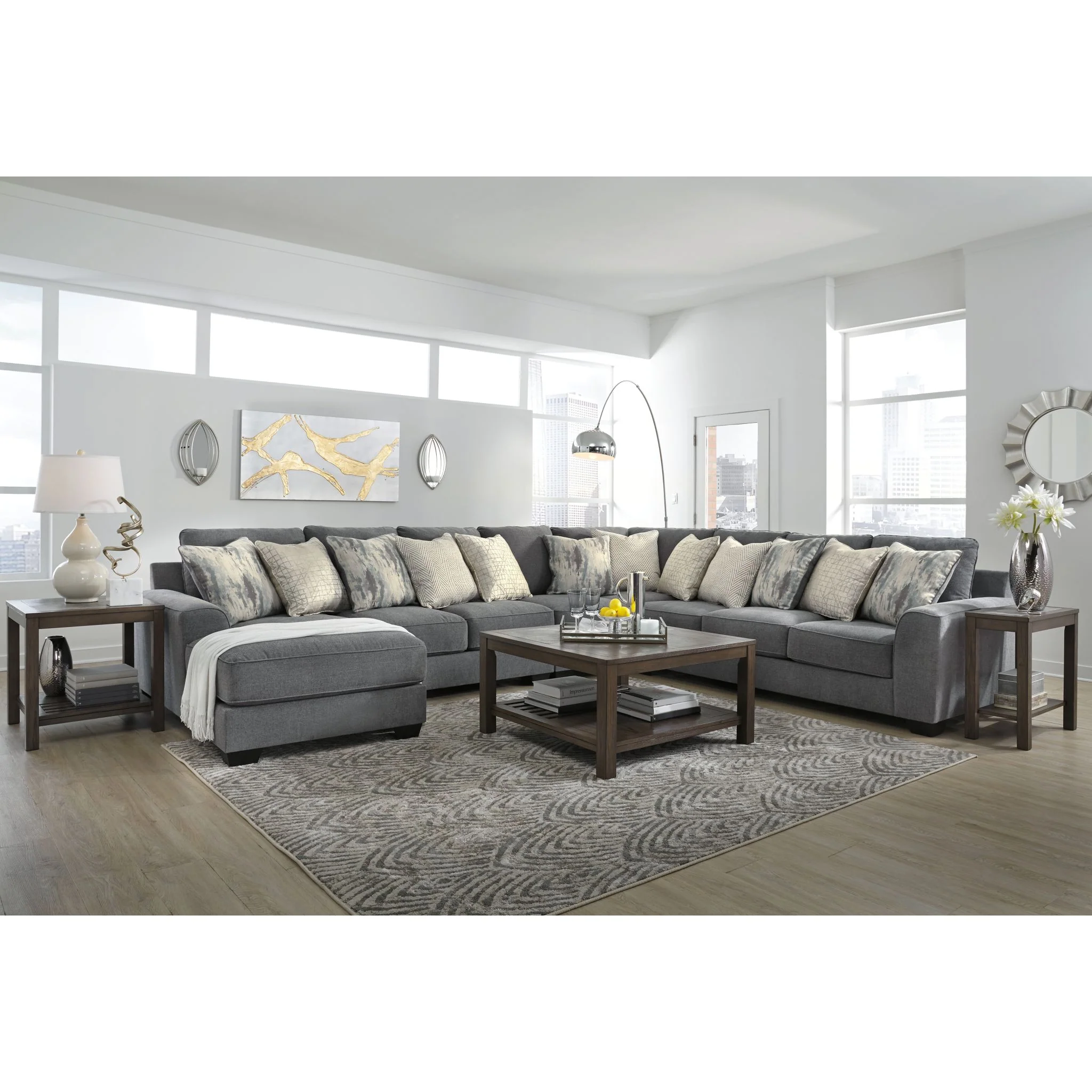 Castano-Exclusive 5 Piece Sectional - Image 9