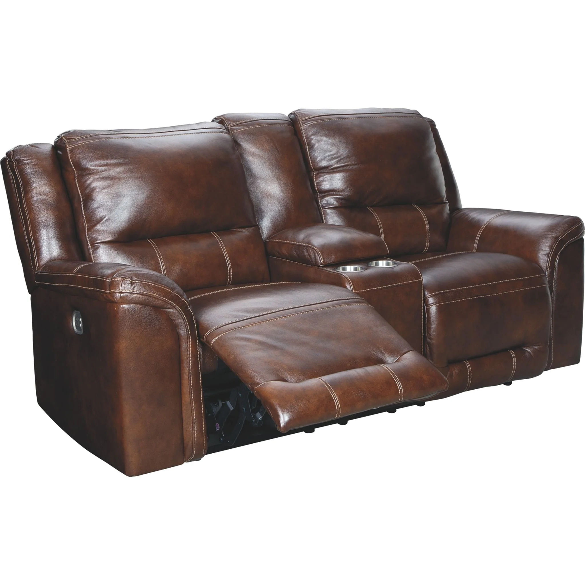 Catanzaro Power Reclining Loveseat with Adjustable Headrest - Image 3