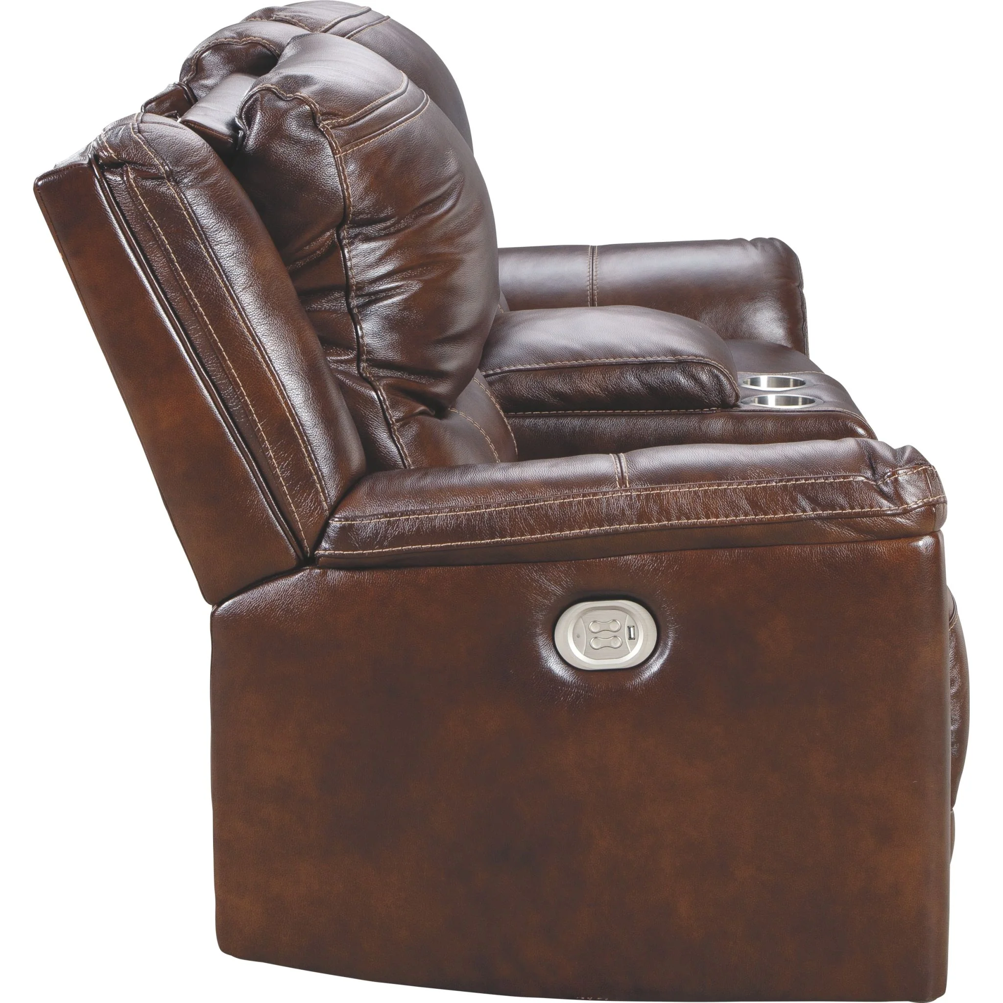 Catanzaro Power Reclining Loveseat with Adjustable Headrest - Image 4