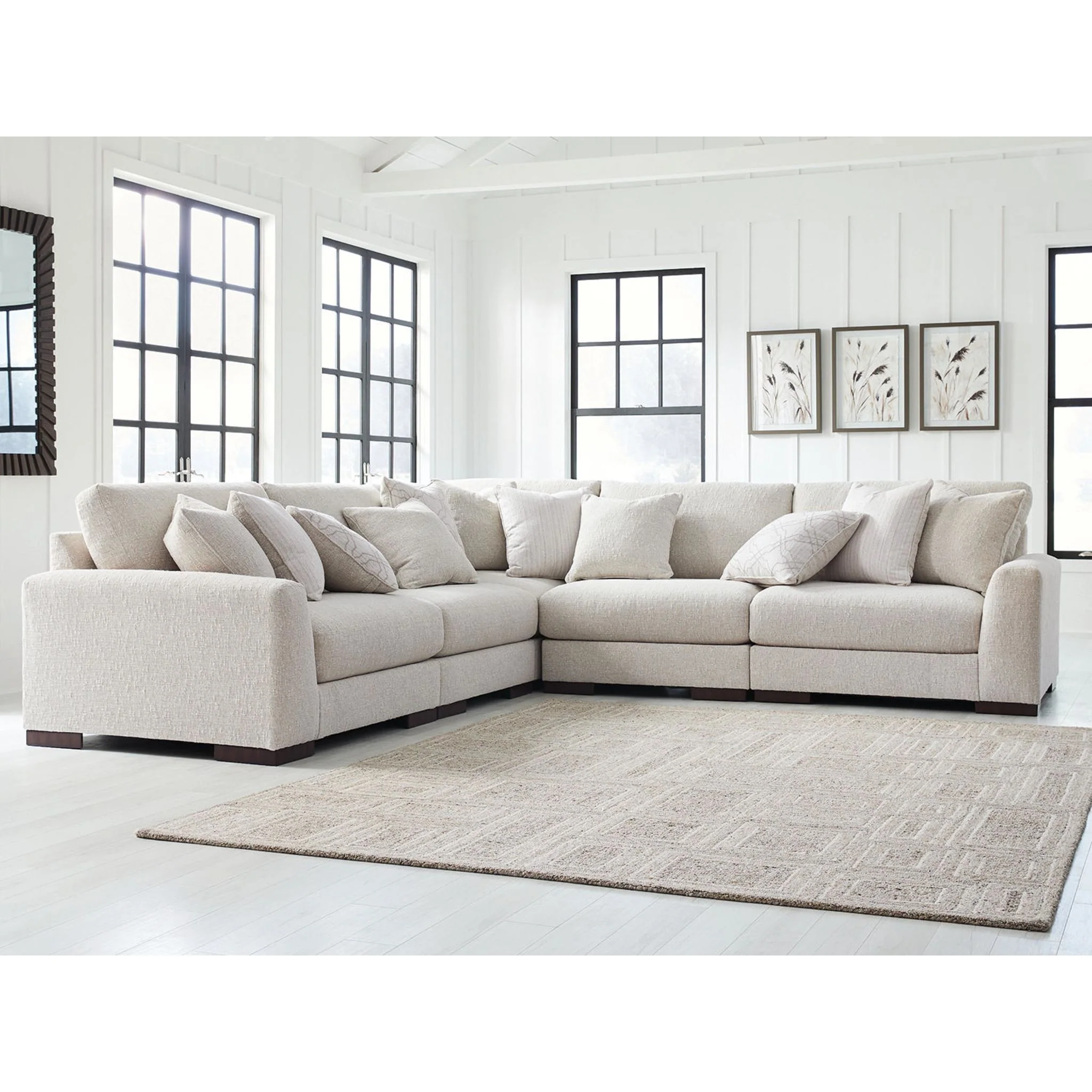 Cavella-Exclusive 5 Piece Sectional - Image 2