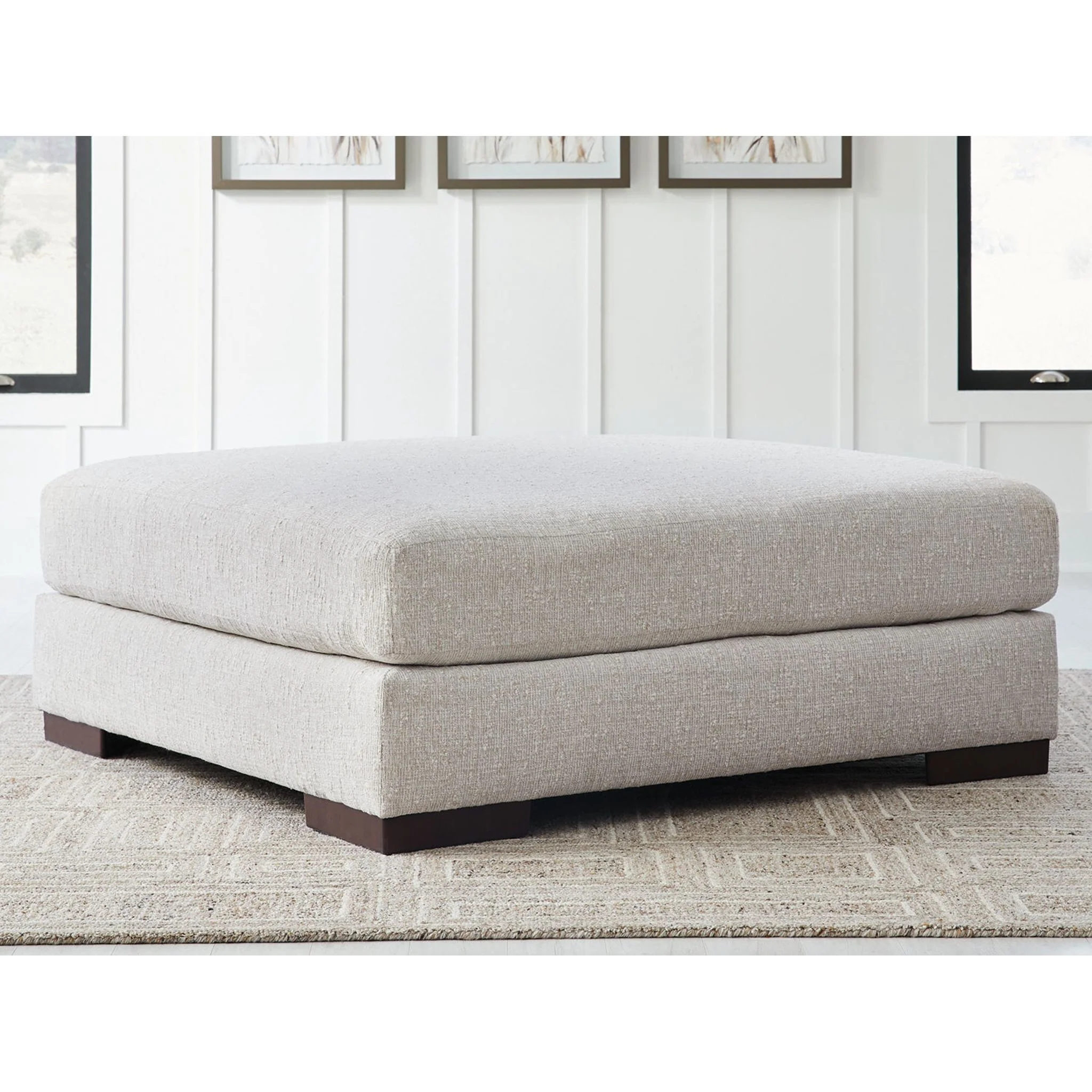 Cavella-Exclusive Oversized Accent Ottoman - Image 2