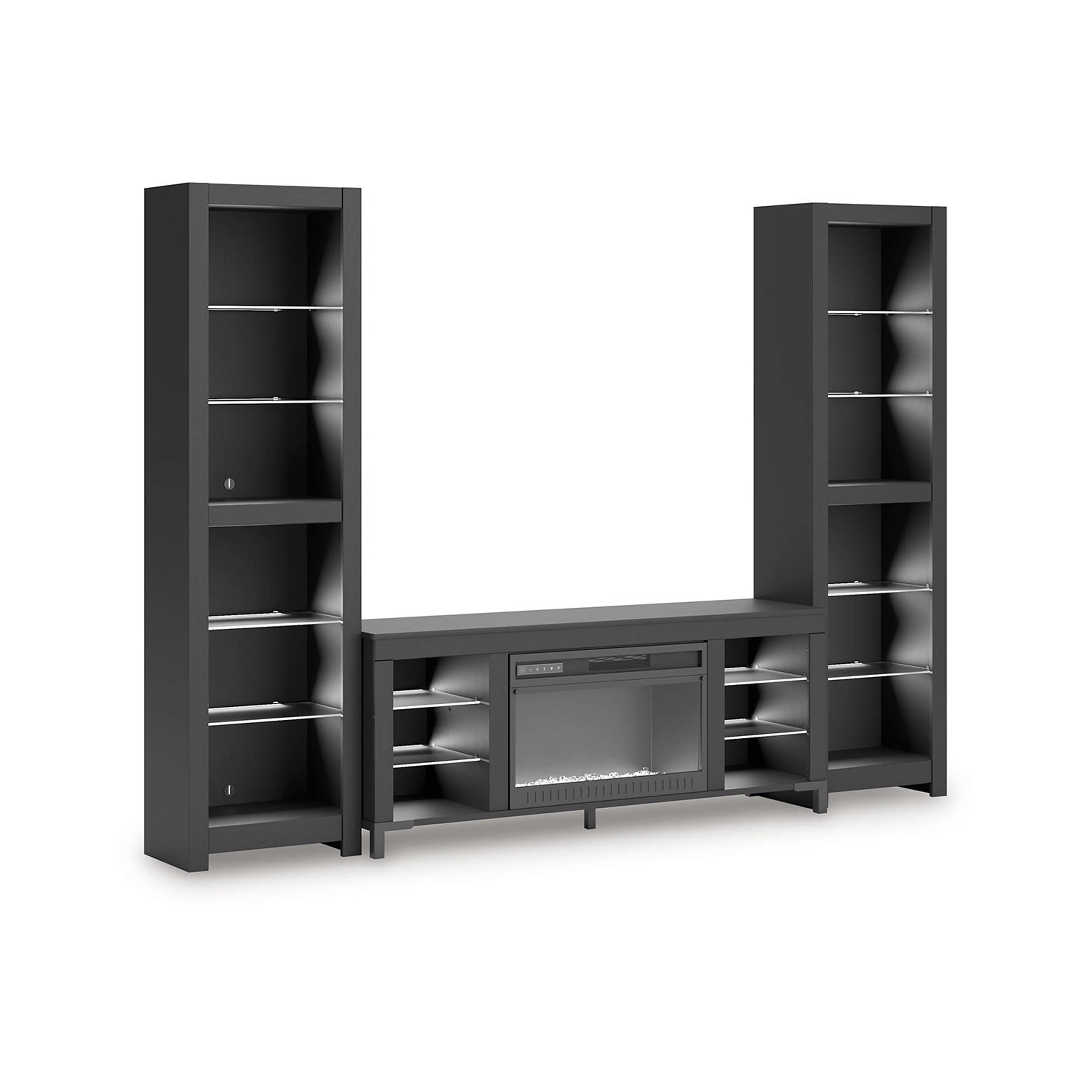 Cayberry Entertainment Unit with Fireplace - Image 20