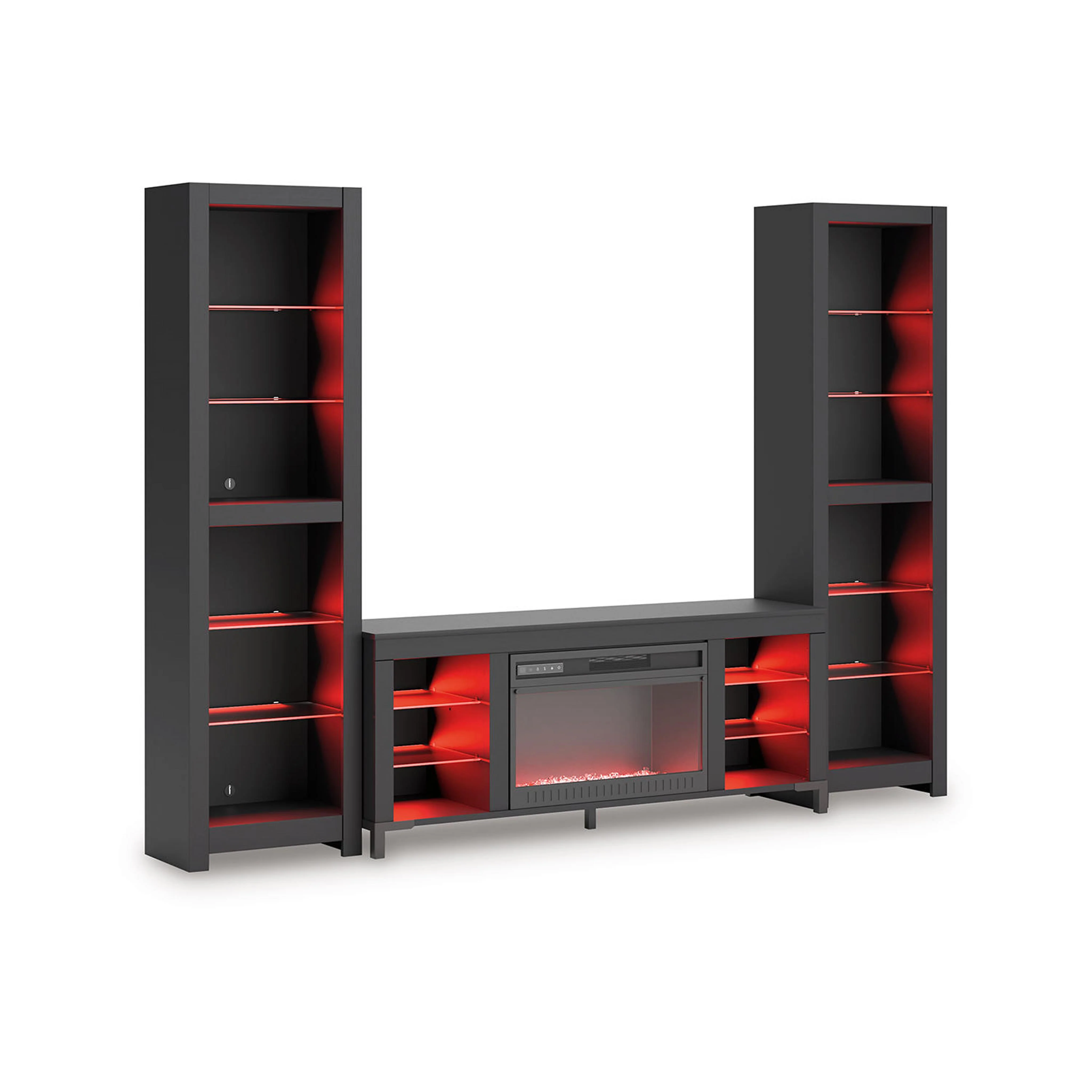 Cayberry Entertainment Unit with Fireplace - Image 9