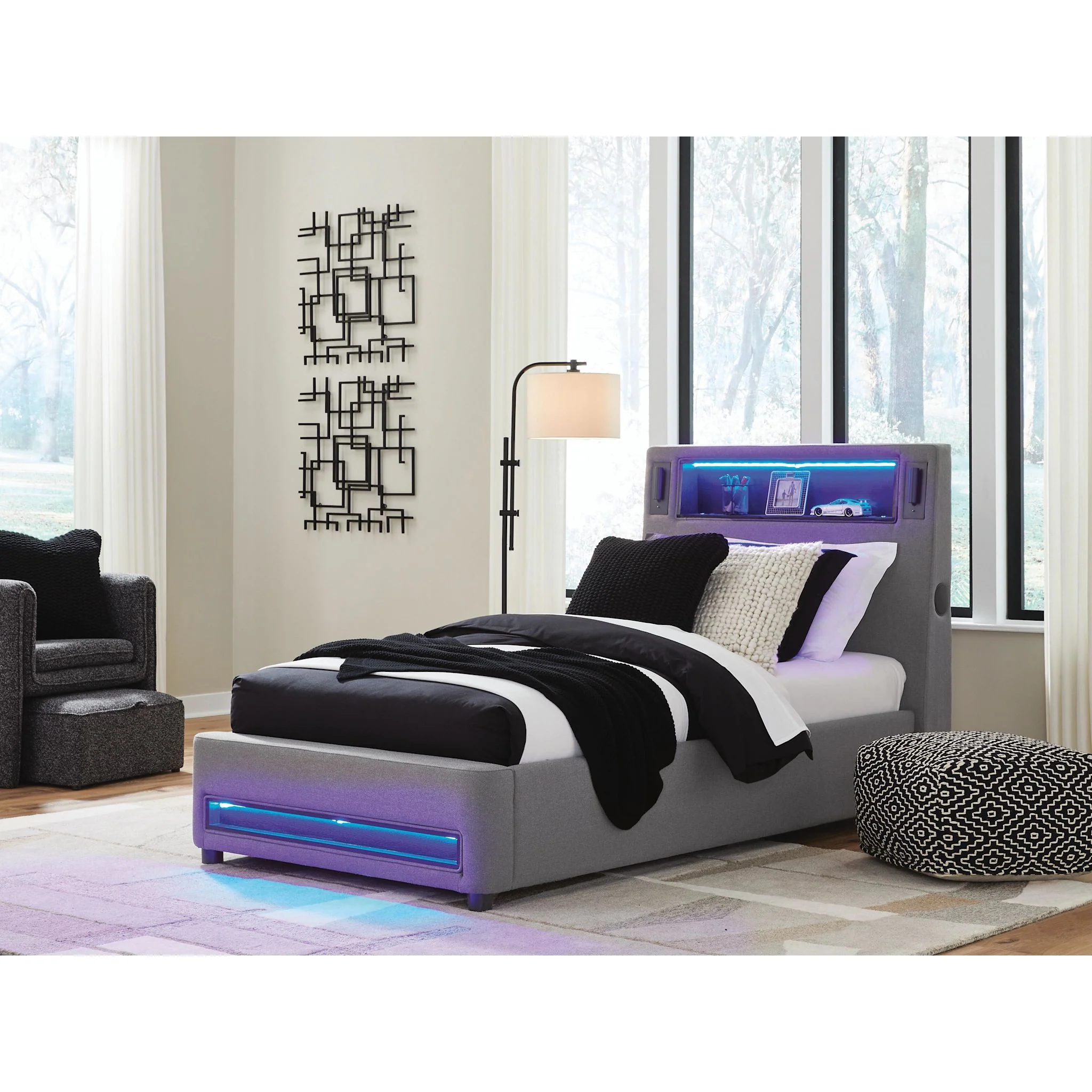 Cayberry Upholstered Bed - Image 19