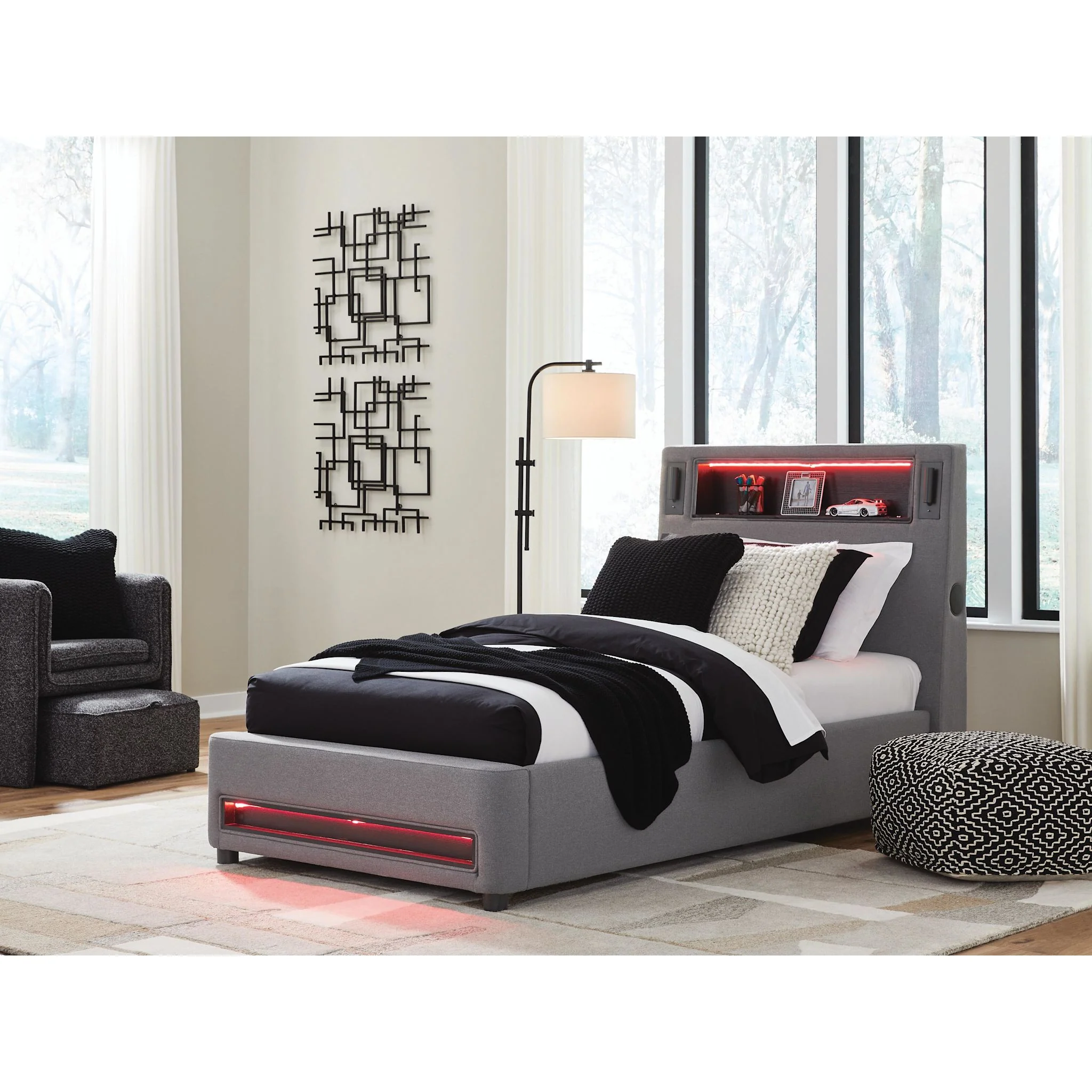 Cayberry Upholstered Bed - Image 26