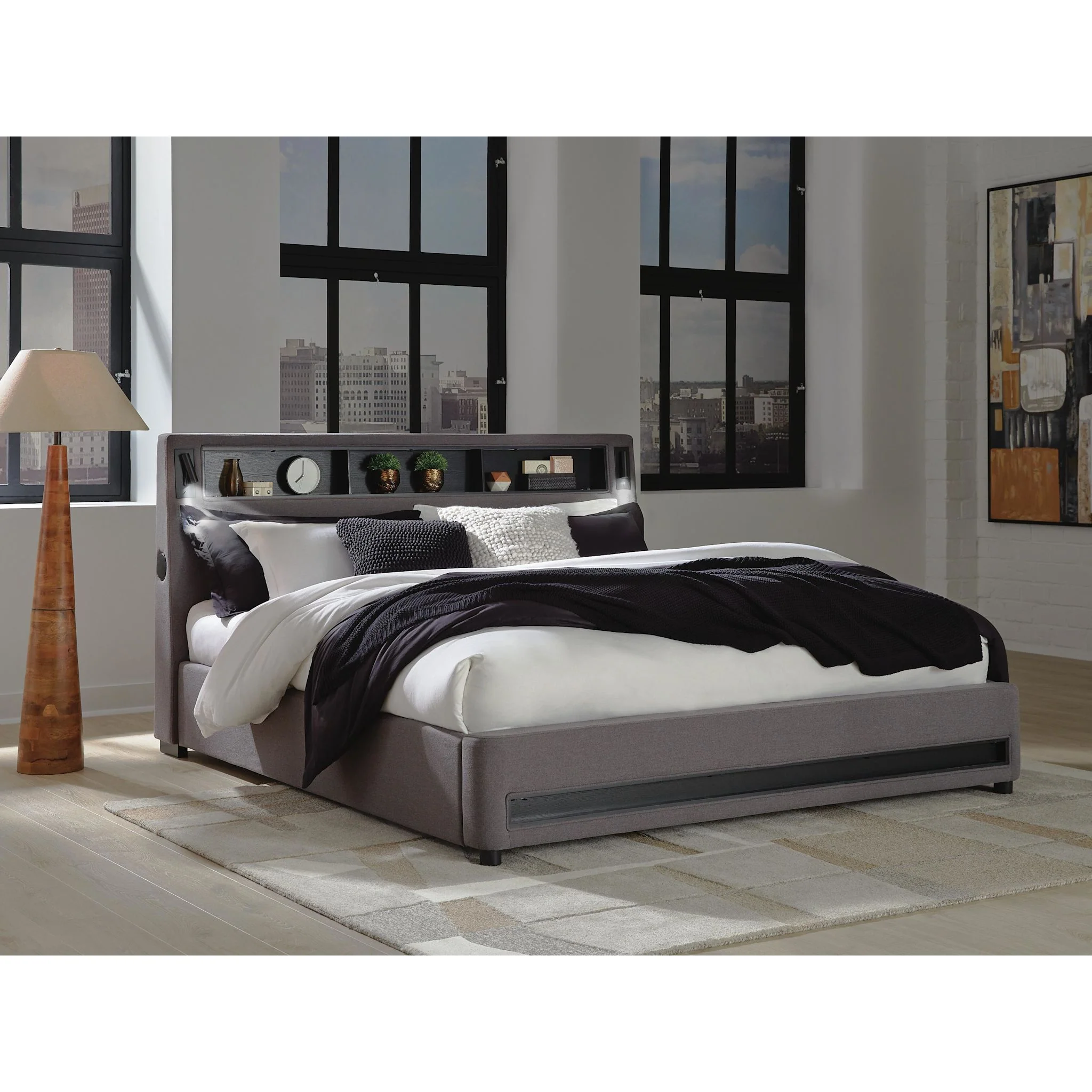 Cayberry Upholstered Bed - Image 35