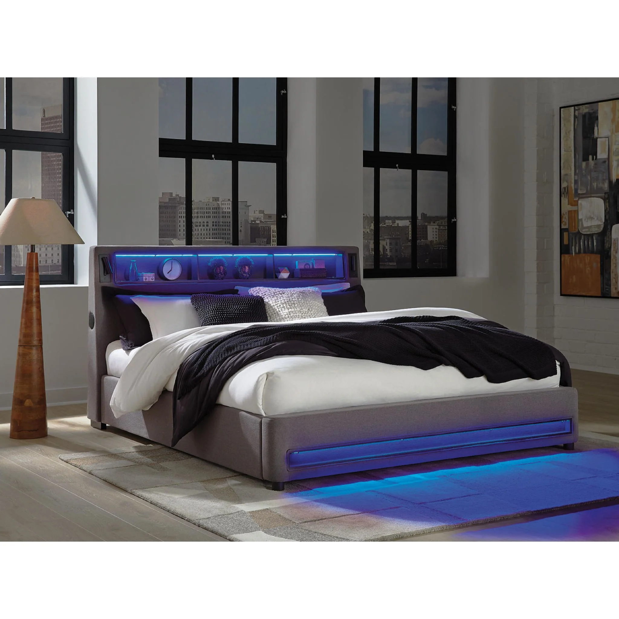 Cayberry Upholstered Bed - Image 38