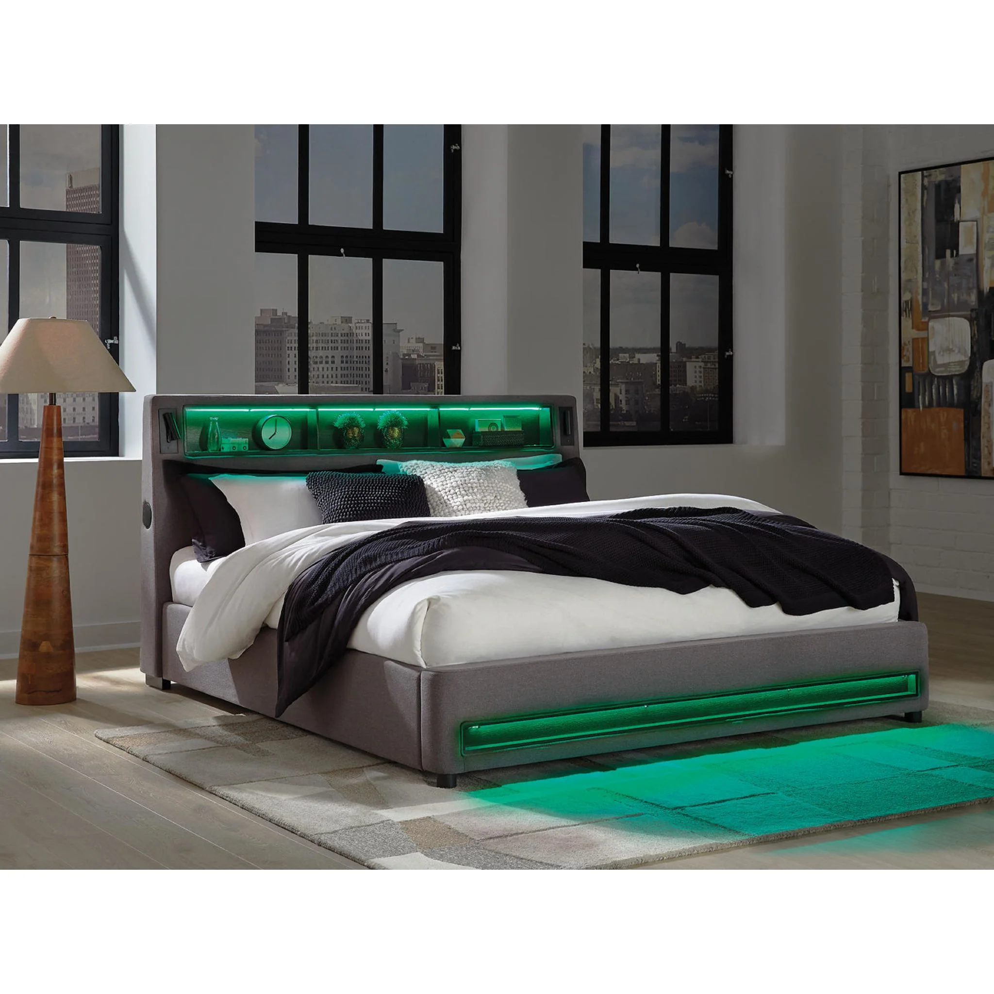 Cayberry Upholstered Bed - Image 39