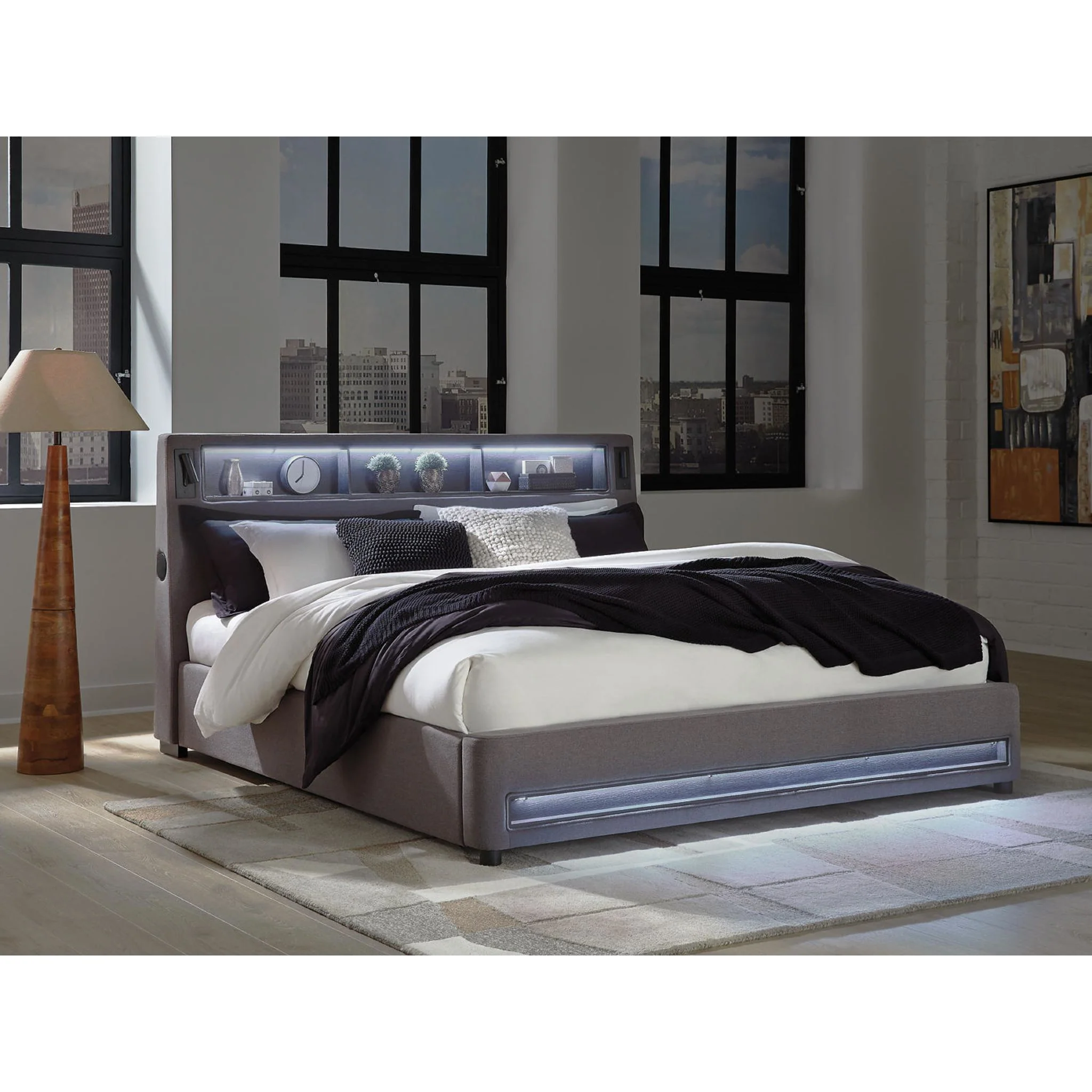 Cayberry Upholstered Bed - Image 46