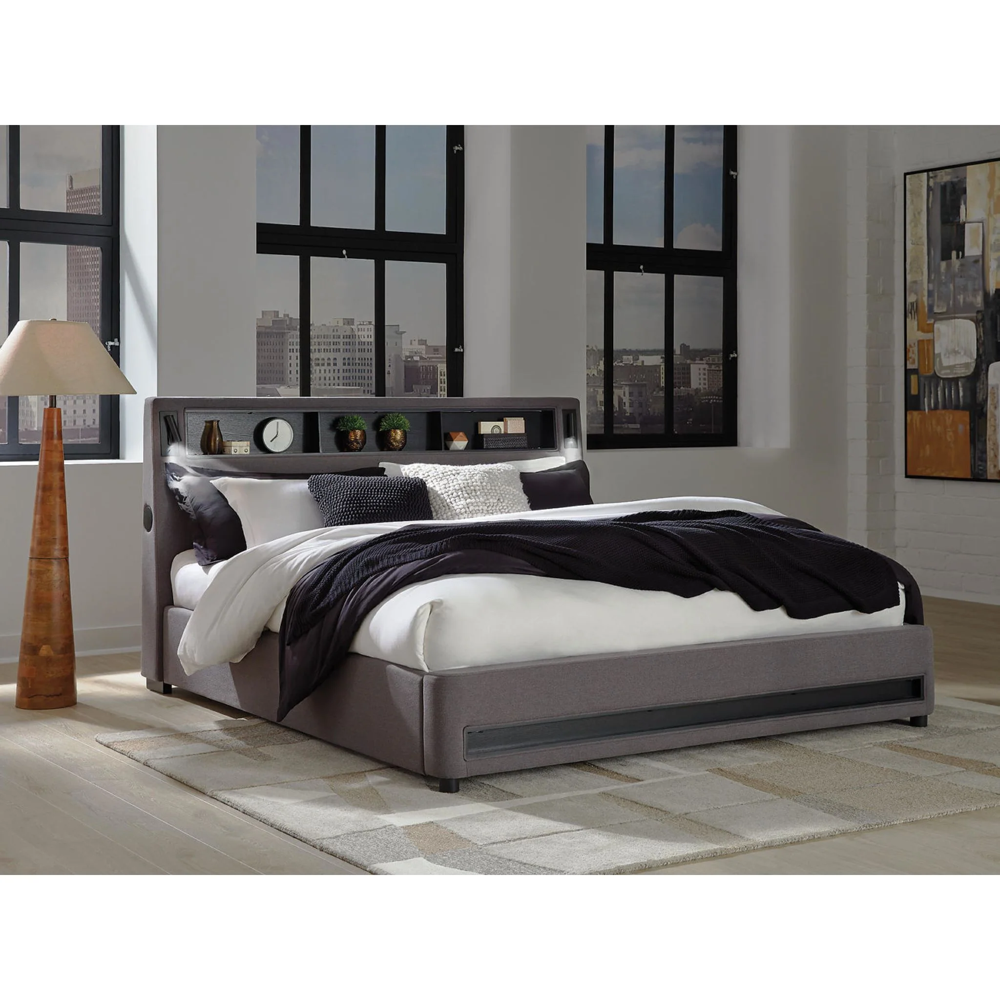 Cayberry Upholstered Bed - Image 48