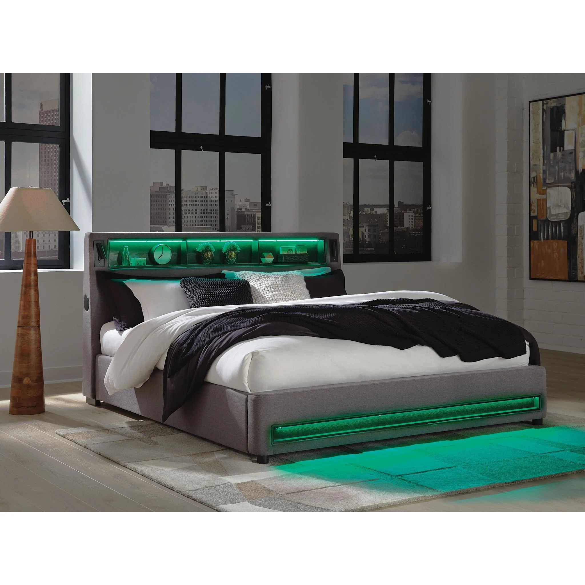 Cayberry Upholstered Bed - Image 58