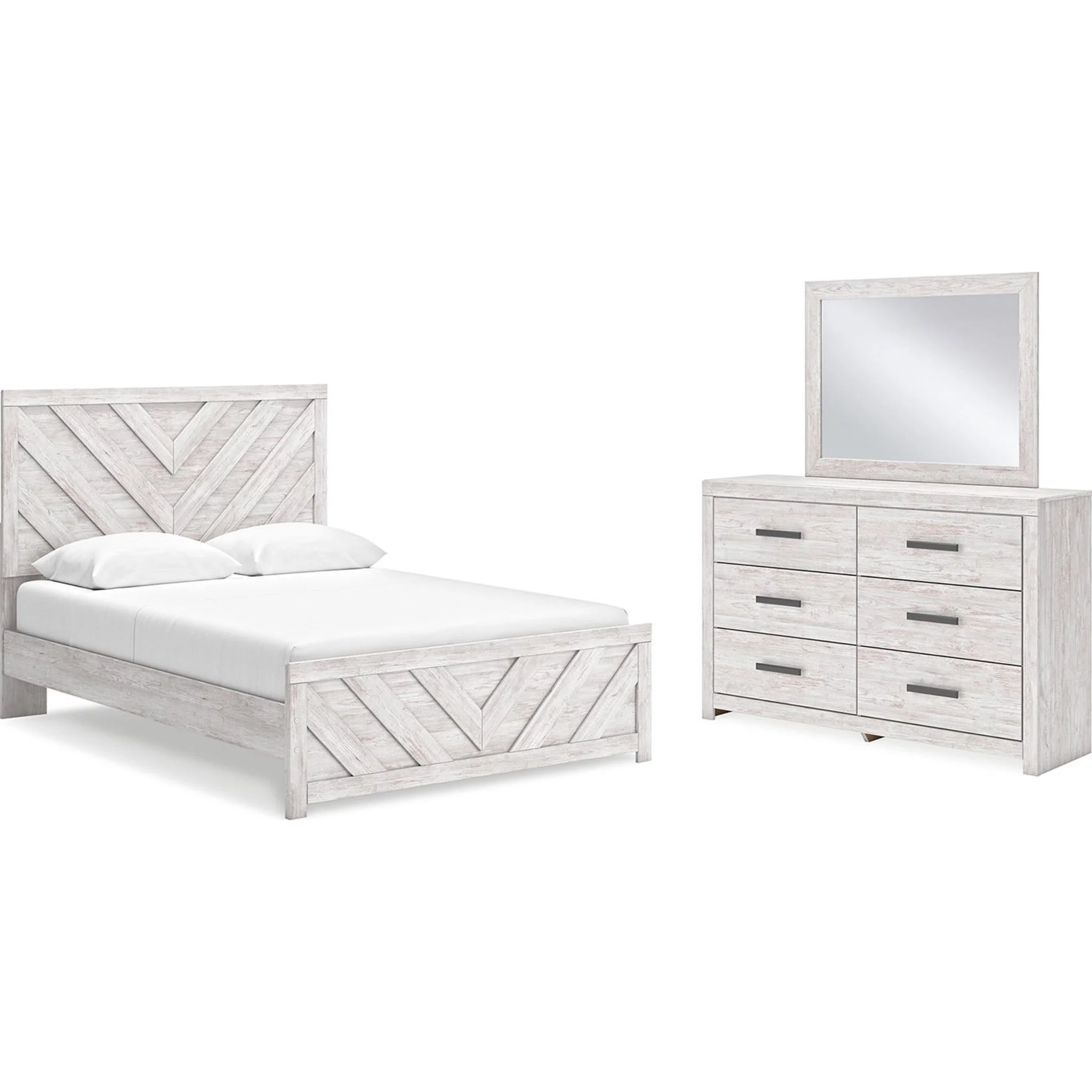 Cayboni 5 Piece King Panel Bedroom - Image 2