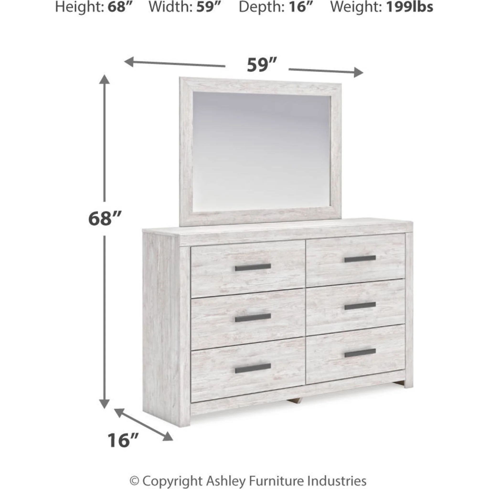 Cayboni 5 Piece King Panel Bedroom - Image 7