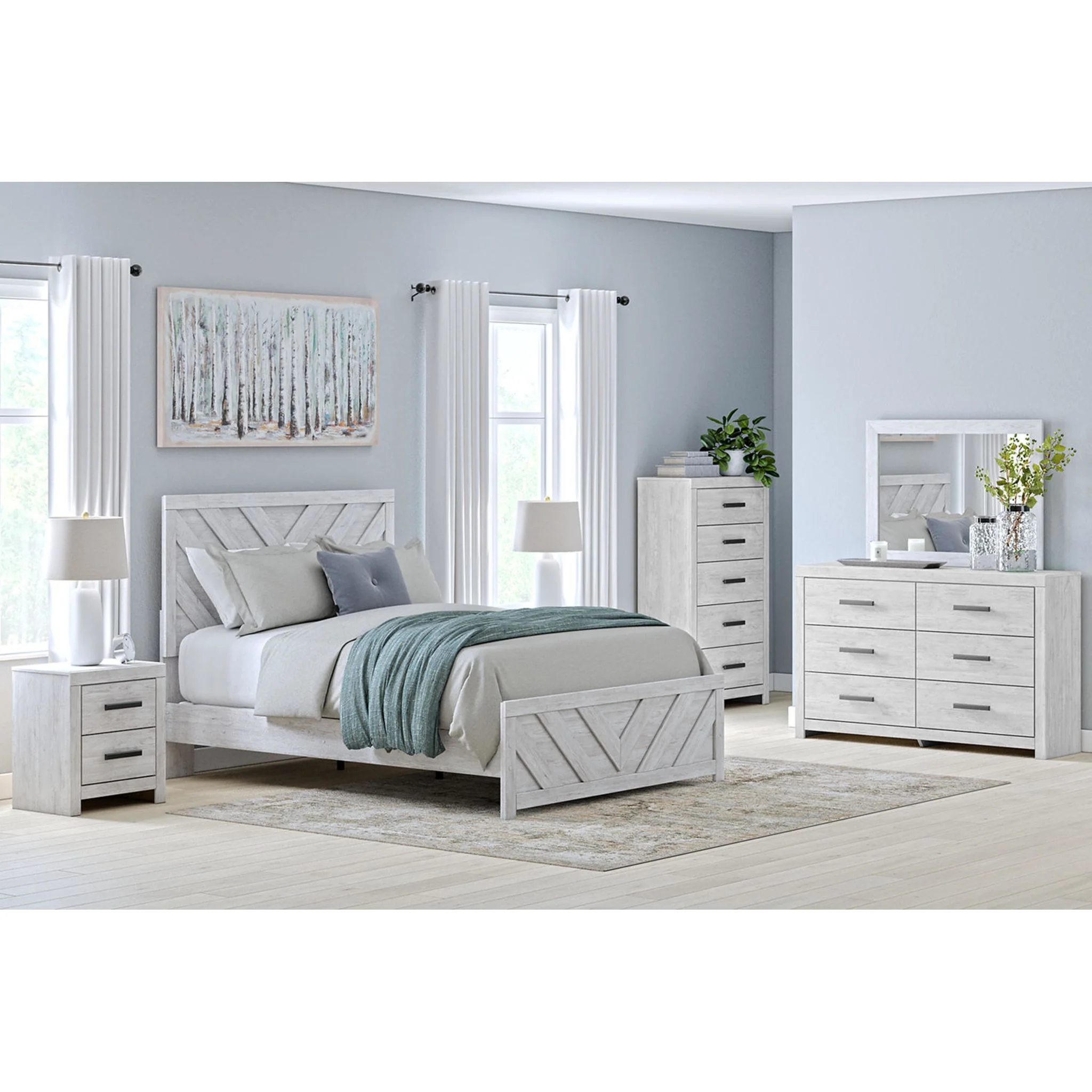 Cayboni Dresser and Mirror - Image 8