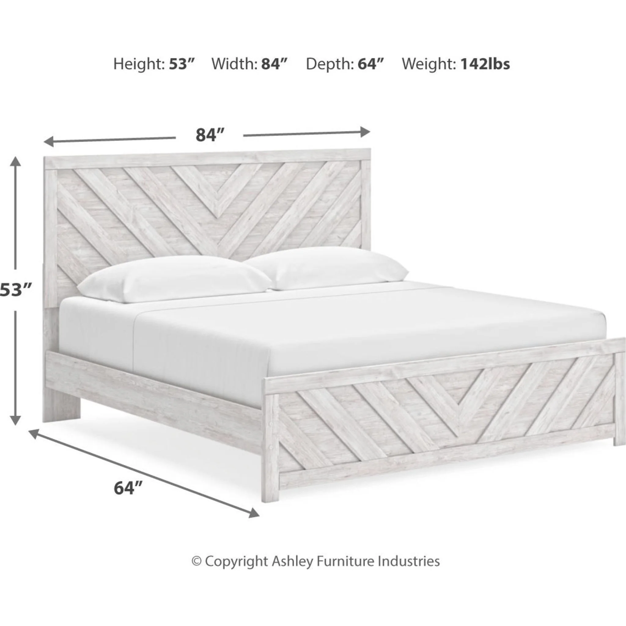 Cayboni King Panel Bed - Image 10