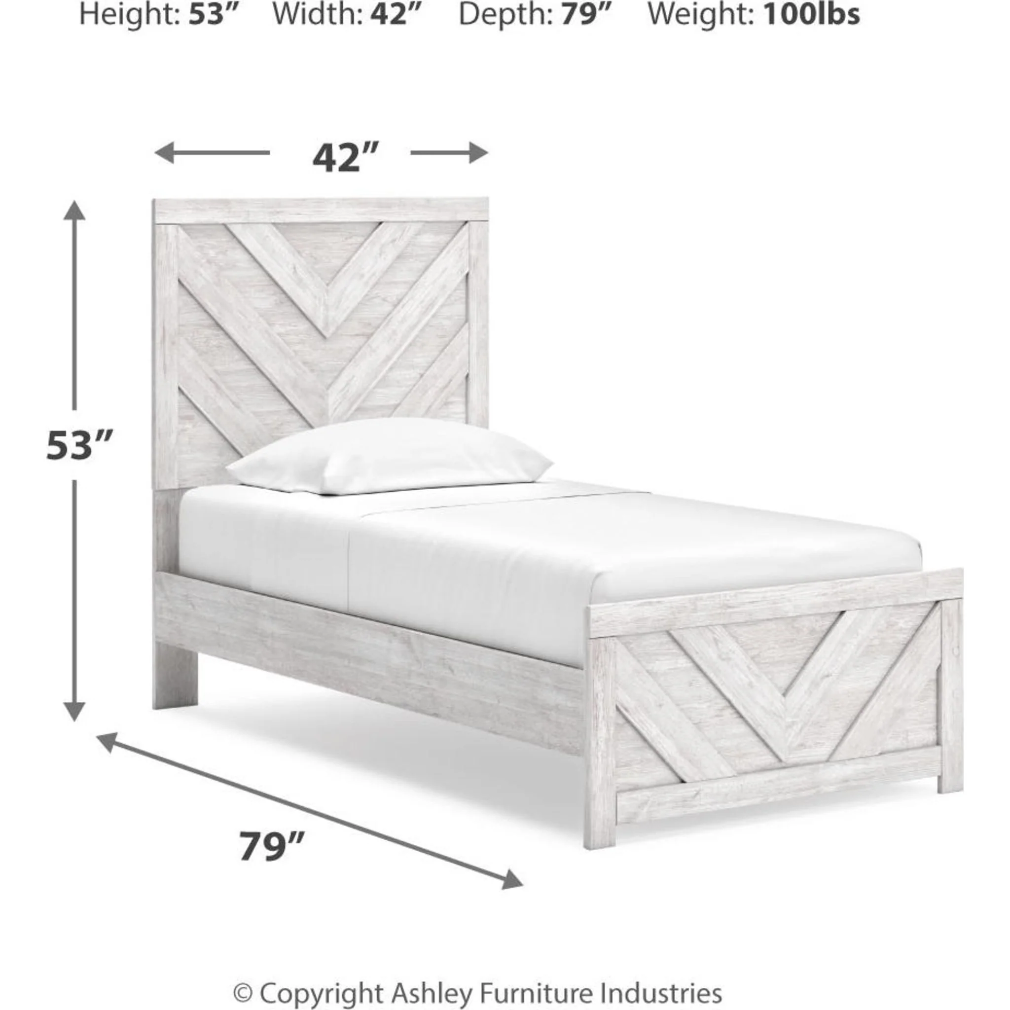 Cayboni Panel Bed - Image 10