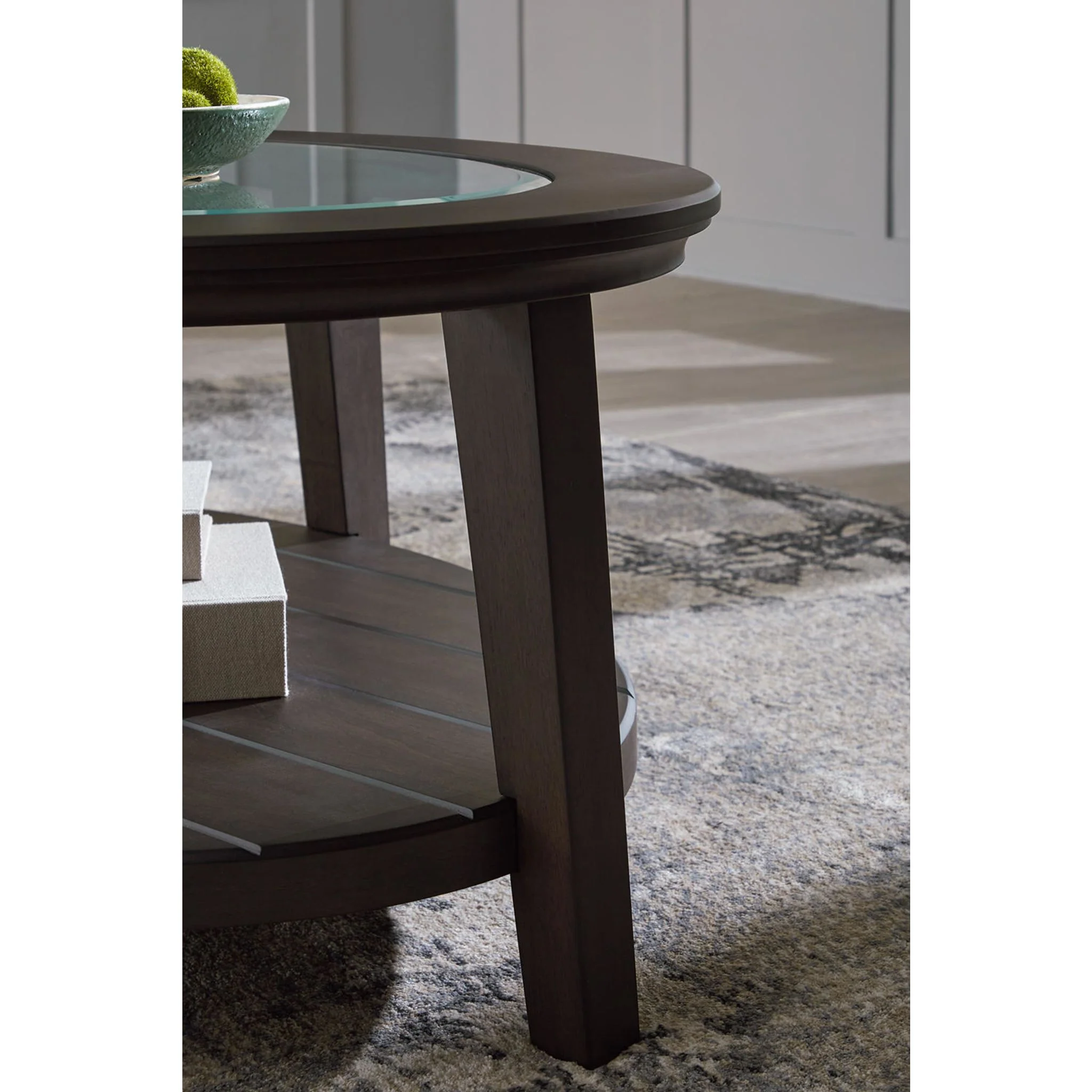 Celamar Oval Coffee Table - Image 2