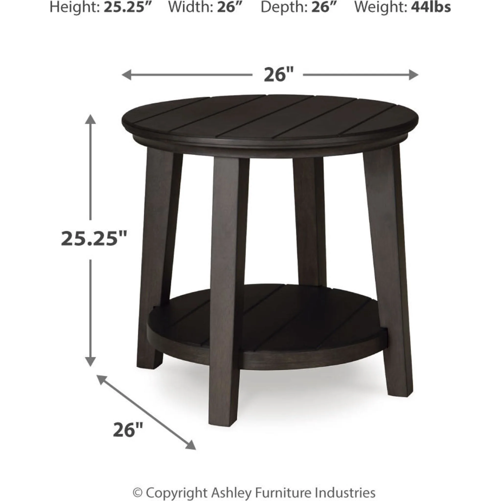 Celamar Round End Table - Image 7