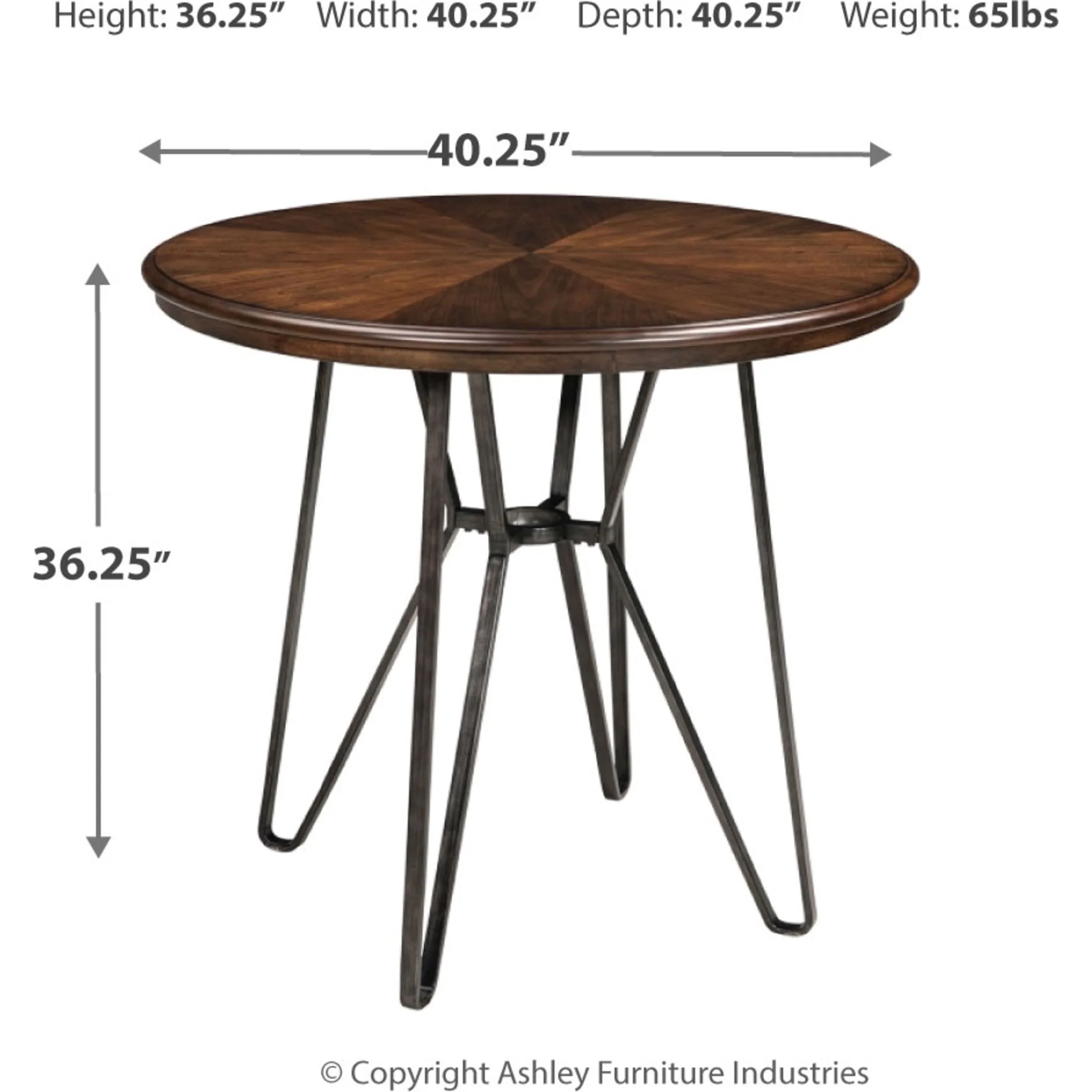 Centiar Round Counter Height Table - Image 4