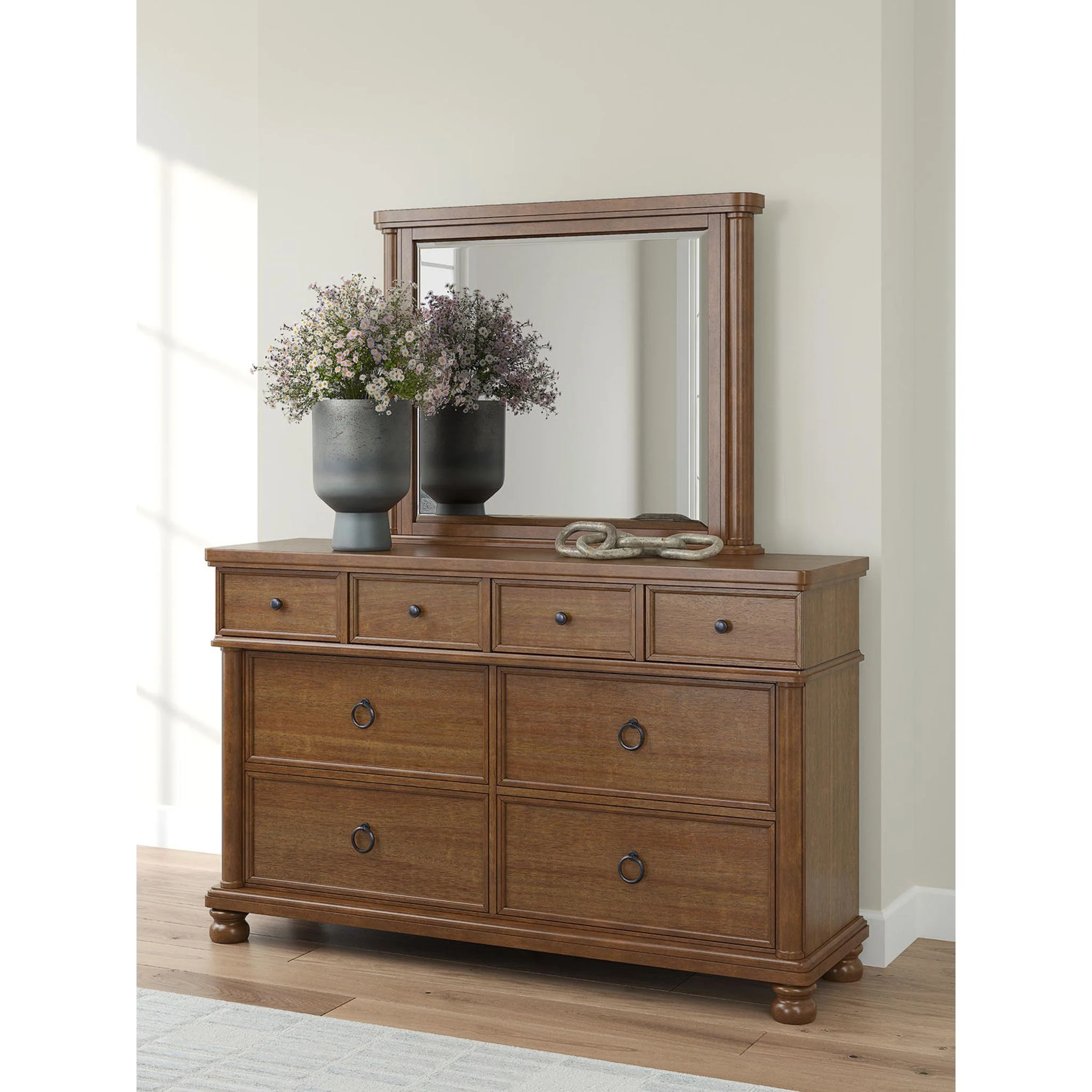 Chadworth 5 Piece King Poster Bedroom - Image 6