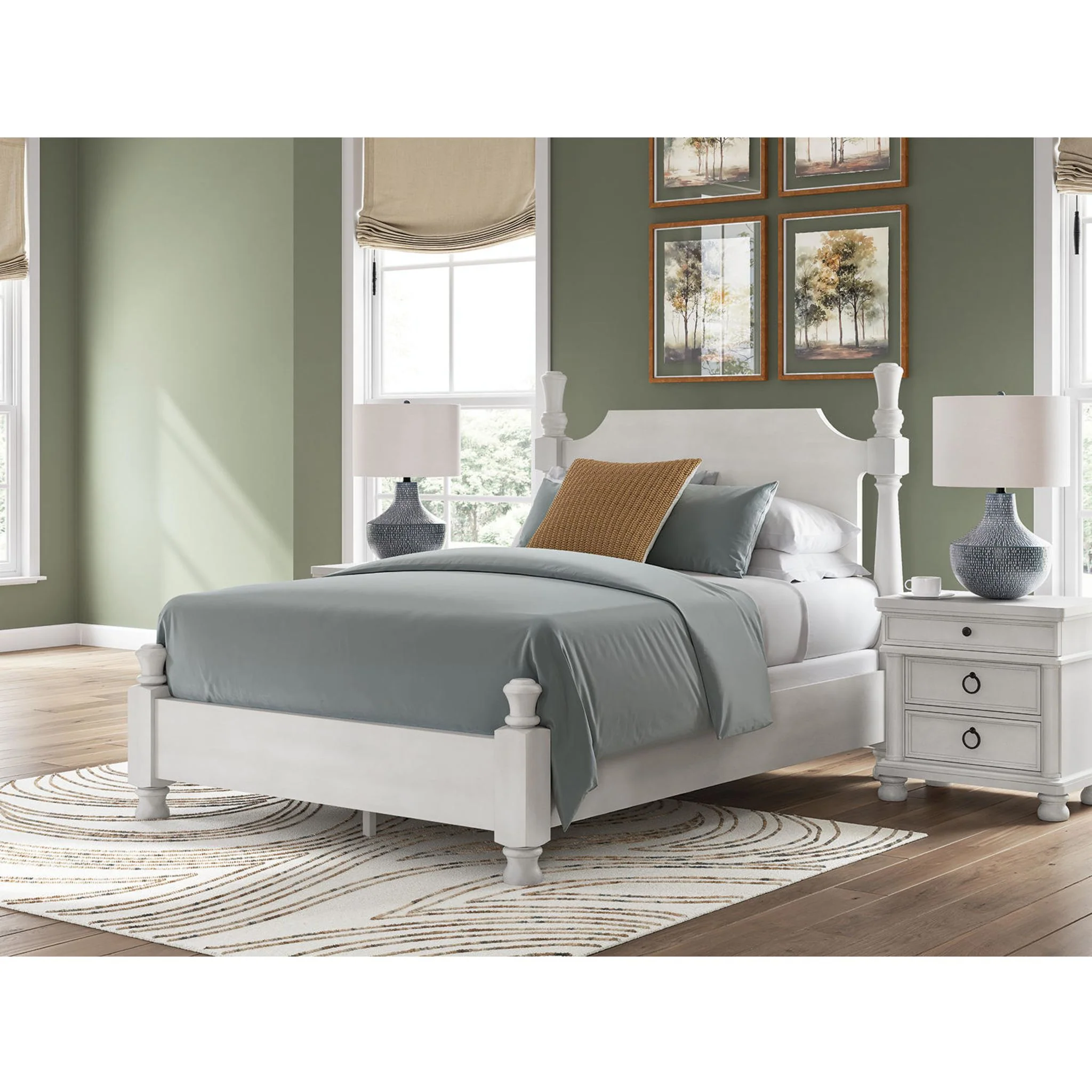 Chadworth 5 Piece Queen Poster Bedroom - Image 16