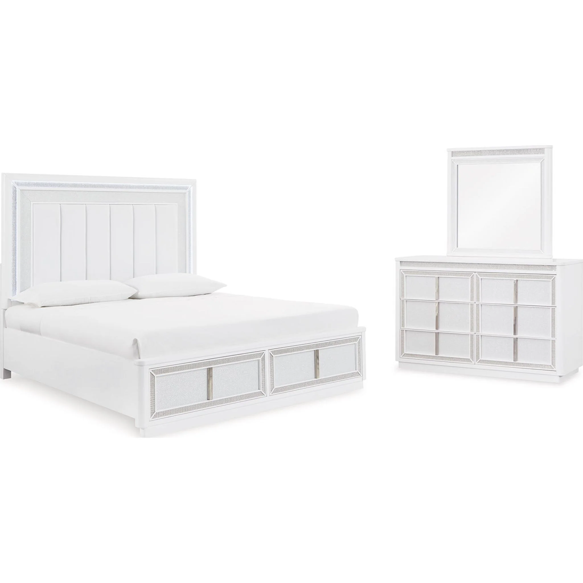 Chalanna 5 Piece Storage Bedroom - Image 2