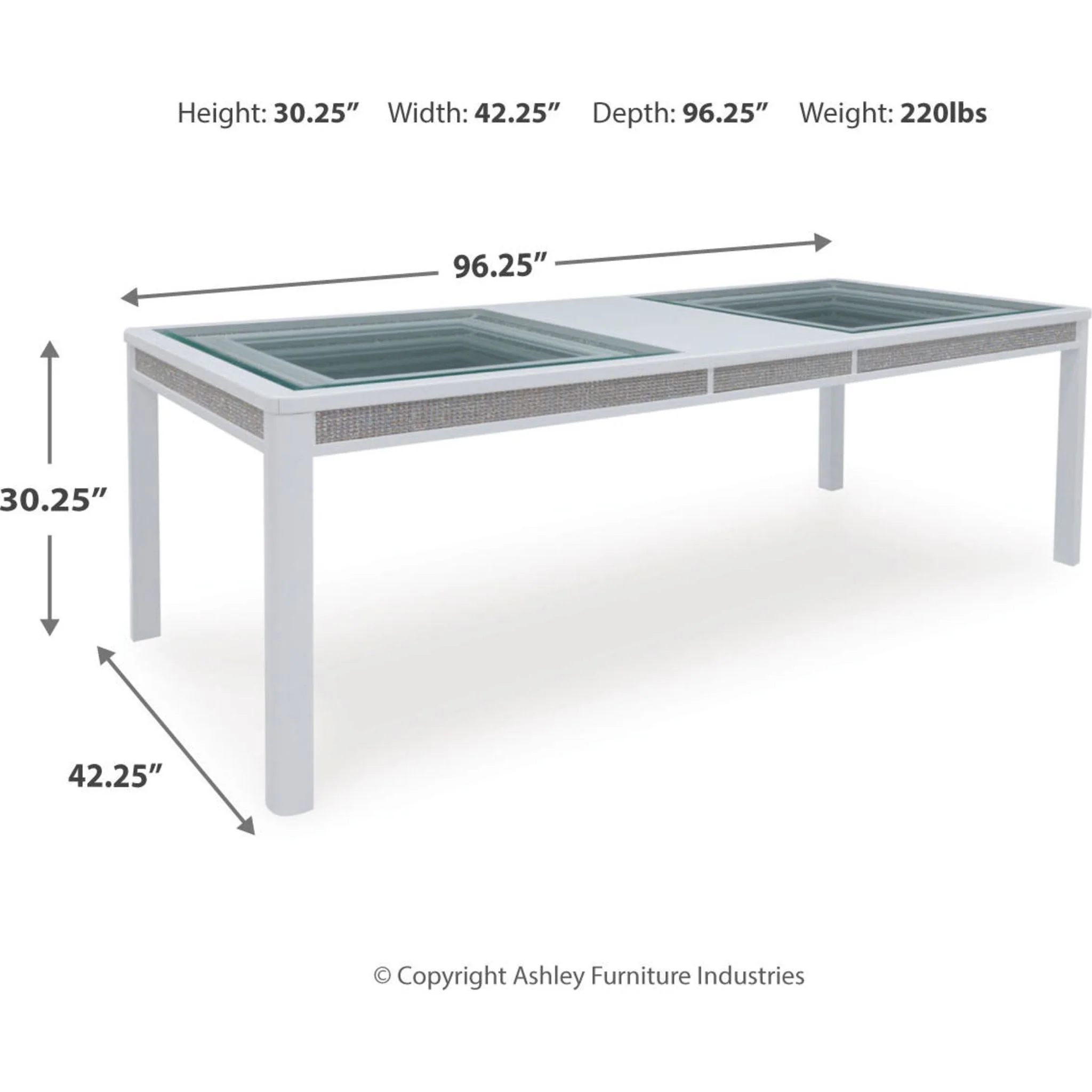 Chalanna Dining Extension Table - Image 5